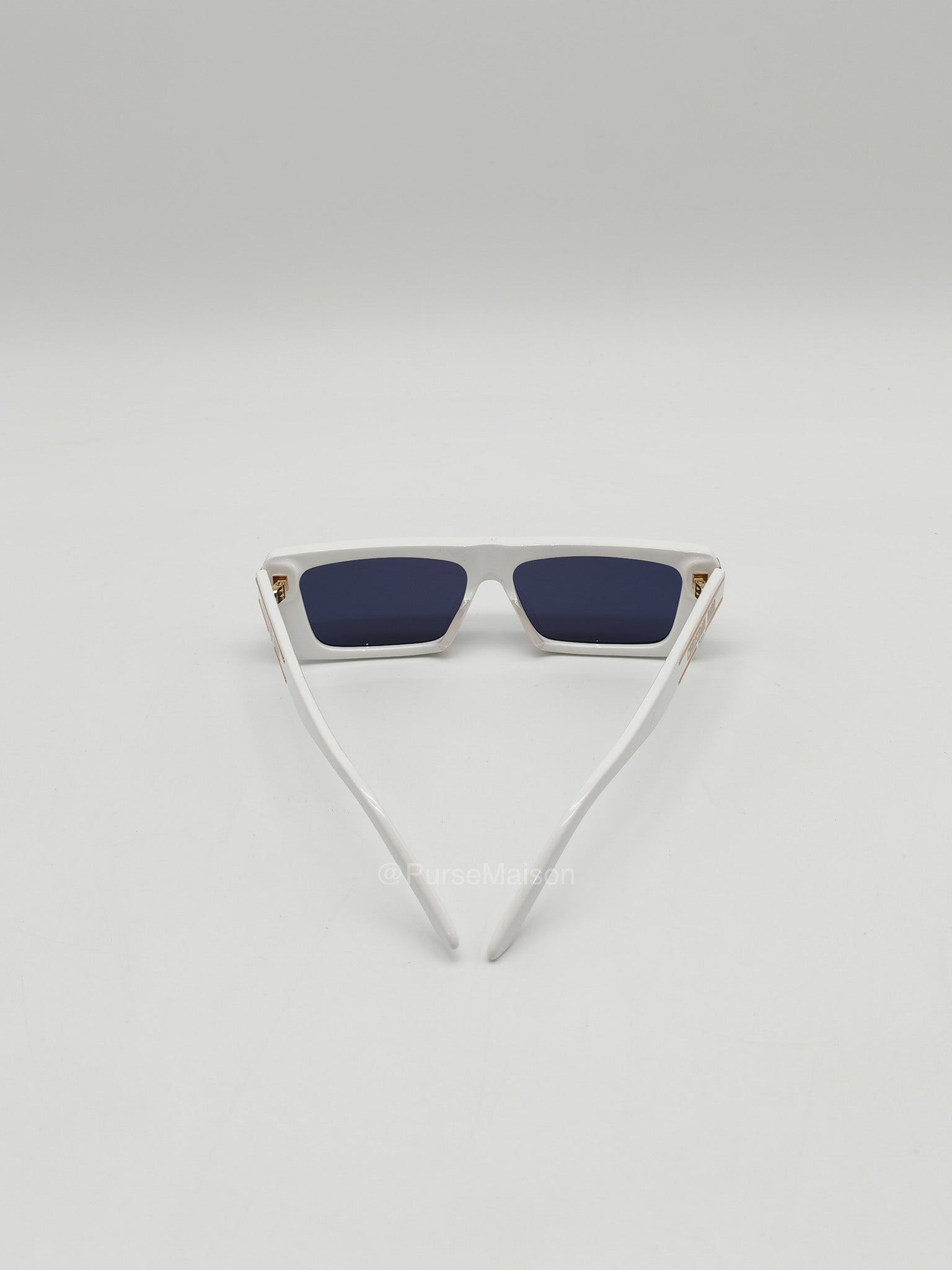 Christian Dior S2U Signature Sunglasses in White | Purse Maison Luxury Bags Shop