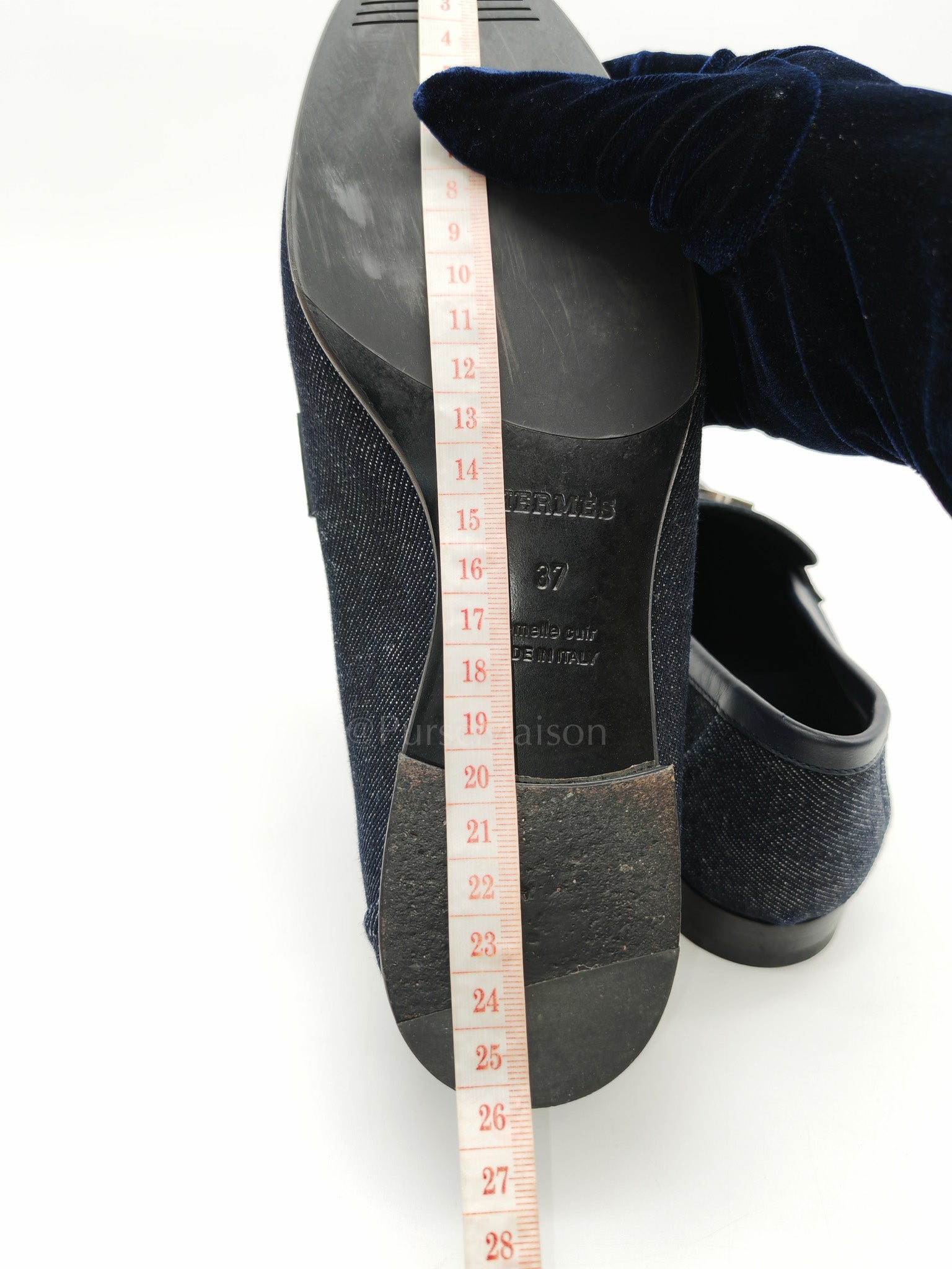 Blue Royale Denim Loafer Size 37 EU (25cm)