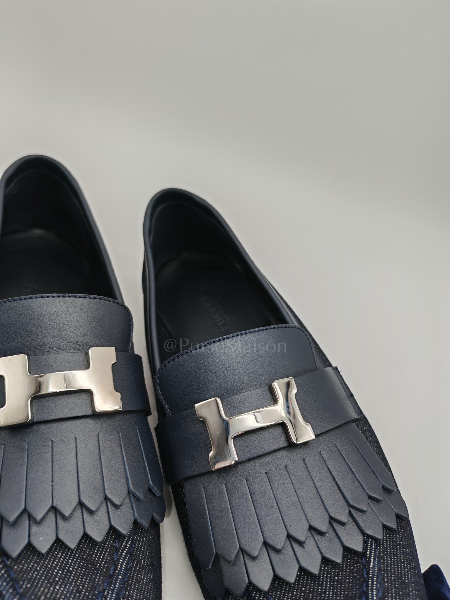 Blue Royale Denim Loafer Size 37 EU (25cm)
