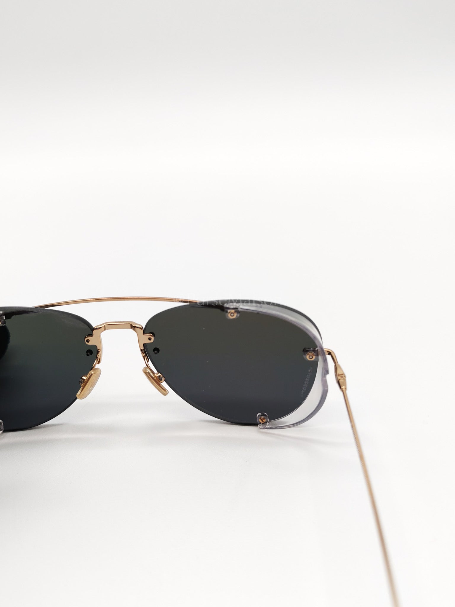 CHROMA1 Gold Sunglasses | Purse Maison Luxury Bags Shop