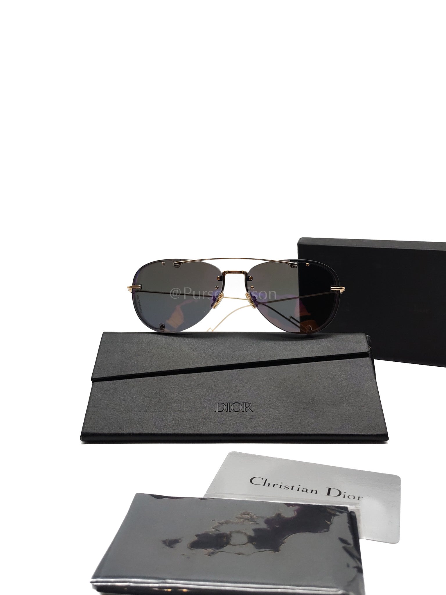 CHROMA1 Gold Sunglasses | Purse Maison Luxury Bags Shop