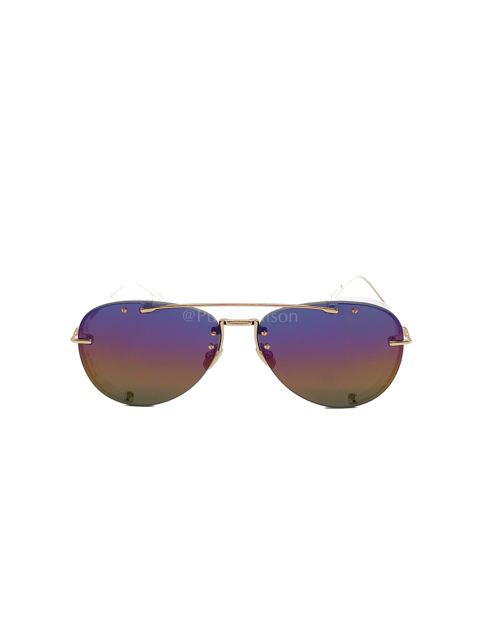 CHROMA1 Gold Sunglasses | Purse Maison Luxury Bags Shop