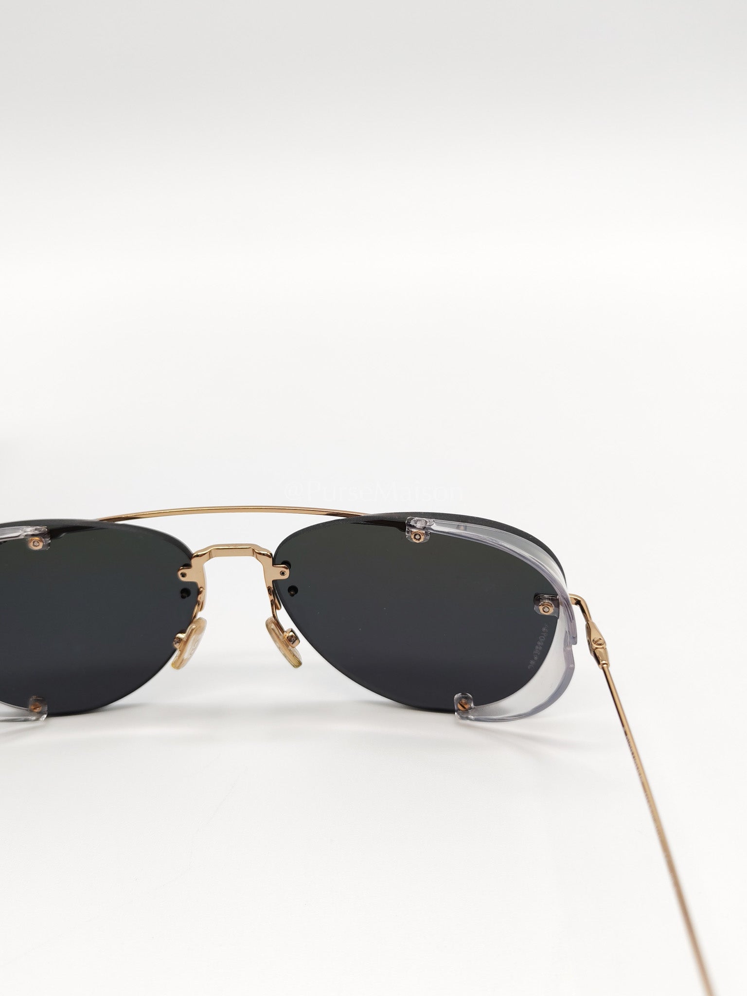 CHROMA1 Gold Sunglasses | Purse Maison Luxury Bags Shop