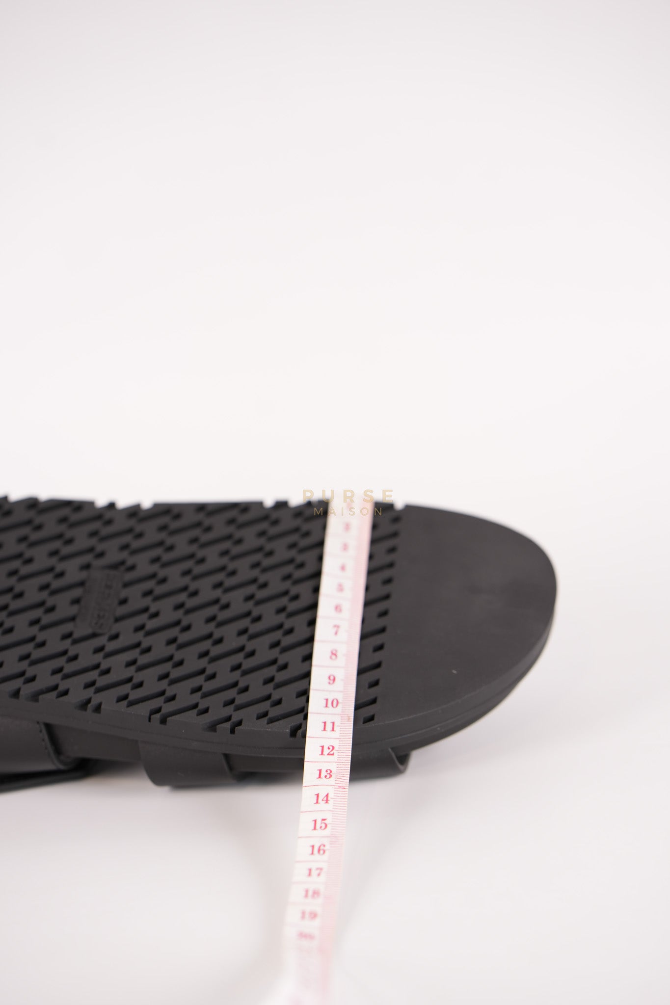 Chypre Black Sandals Size 38 EU (24cm) | Purse Maison Luxury Bags Shop