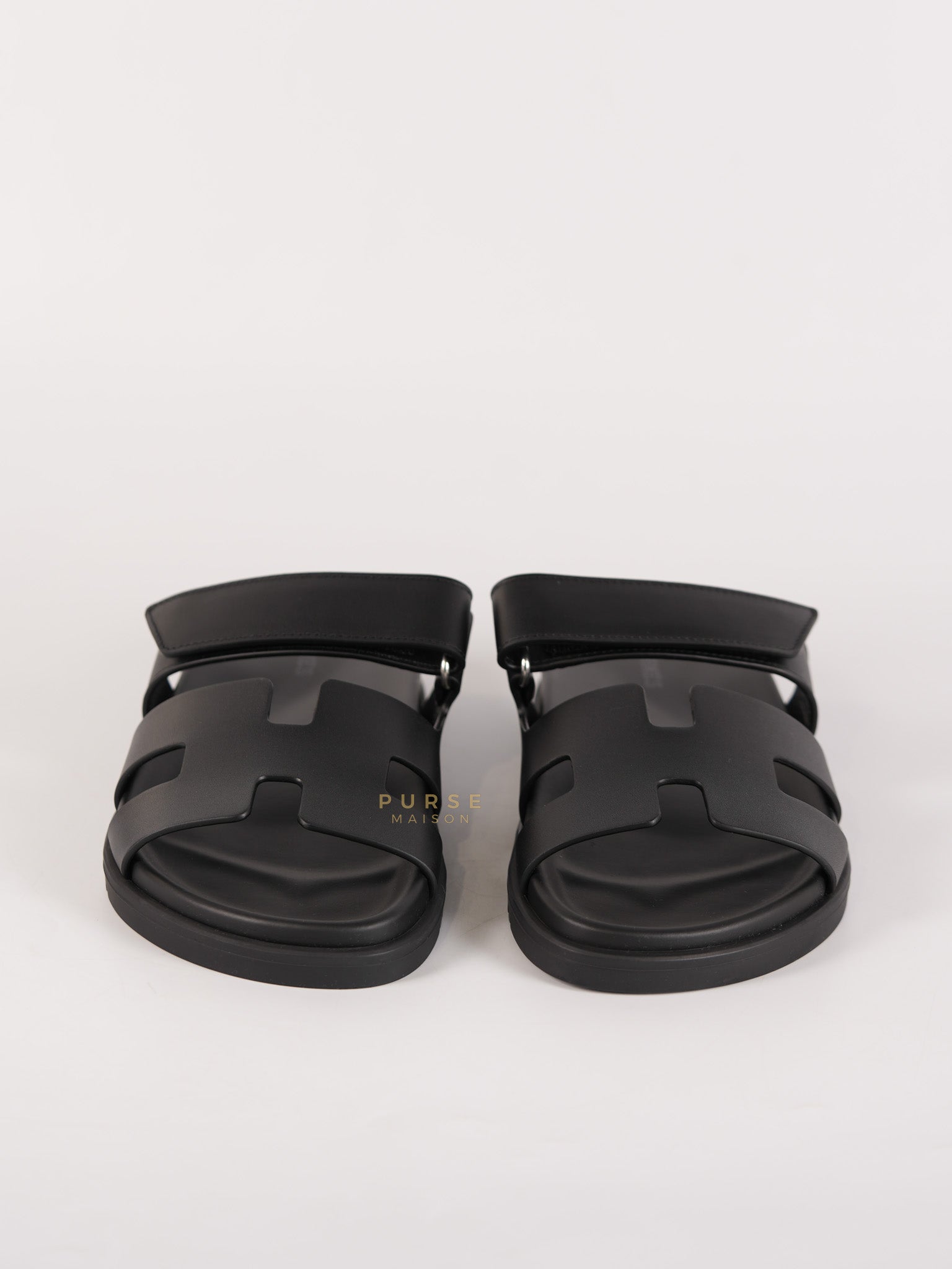 Chypre Sandals in Black Size 36 EU (22.5cm) | Purse Maison Luxury Bags Shop