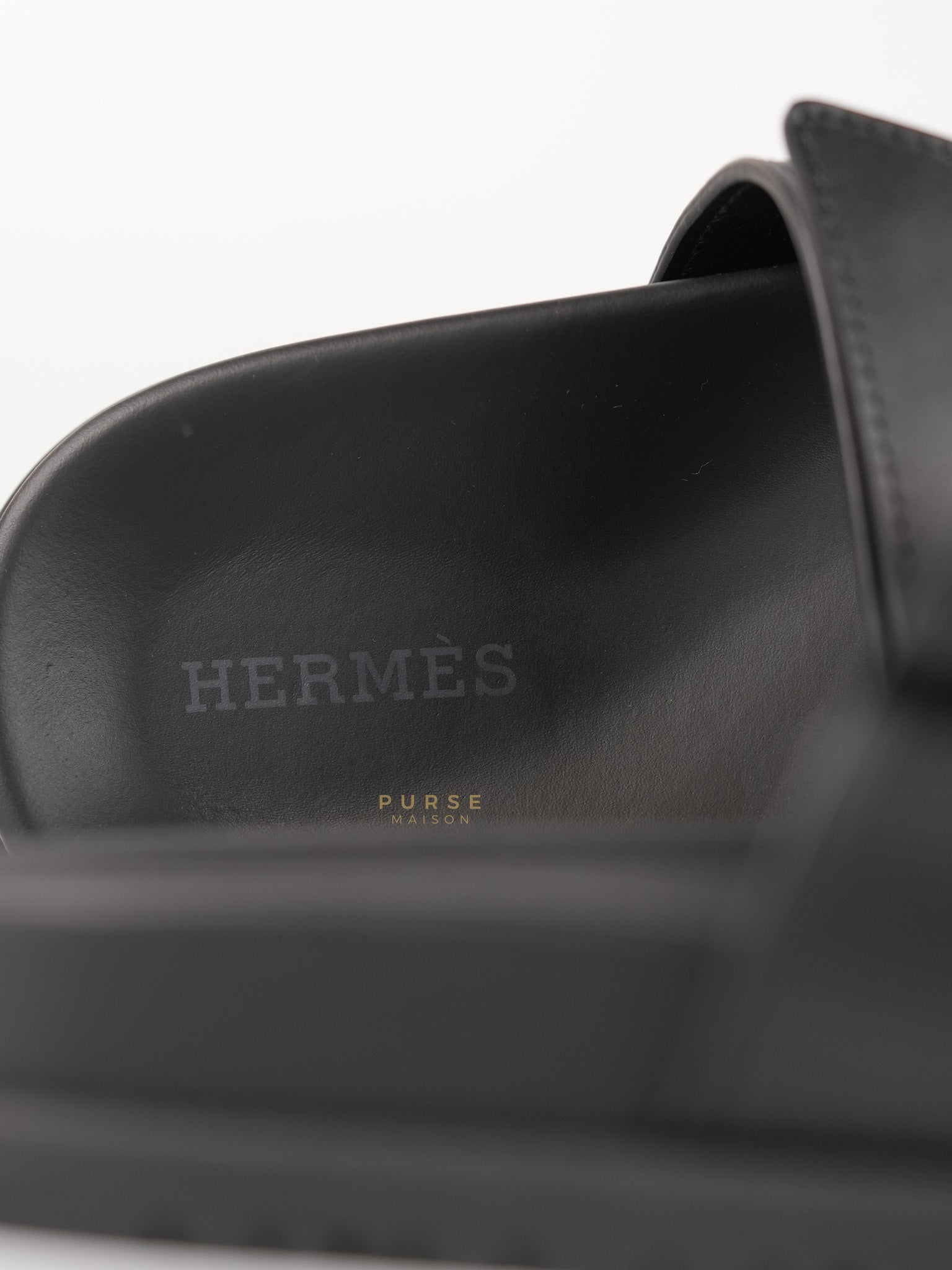 Chypre Sandals in Black Size 36 EU (22.5cm) | Purse Maison Luxury Bags Shop