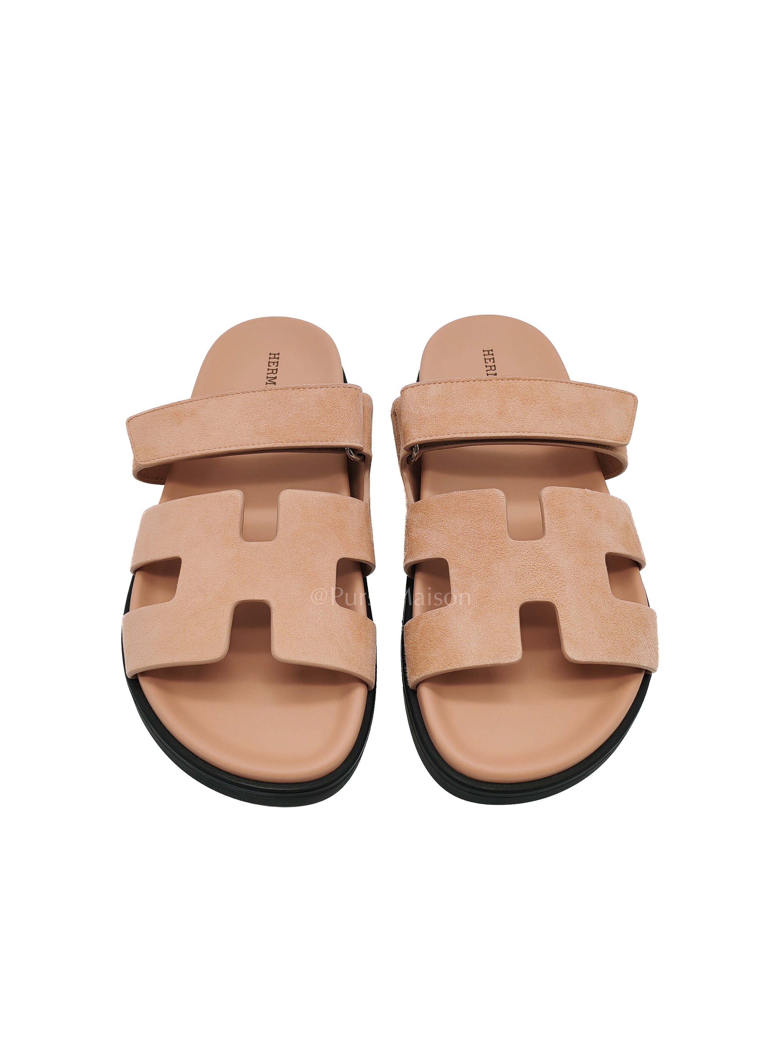 Chypre Sandals in Nude Rose Size 38 (24cm) | Purse Maison Luxury Bags Shop