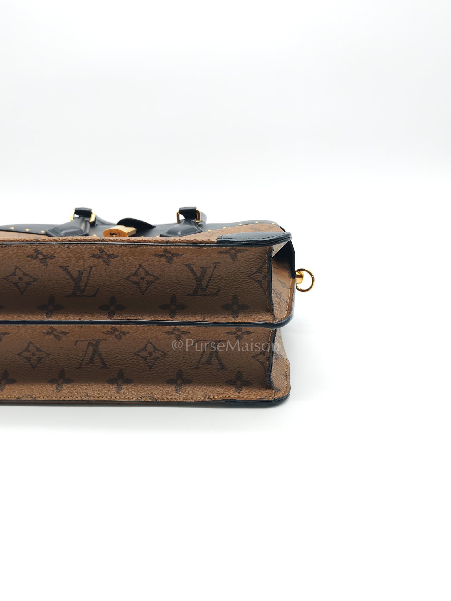 City Malle MM Monogram Reverse Canvas (Date code: BA0128) | Purse Maison Luxury Bags Shop