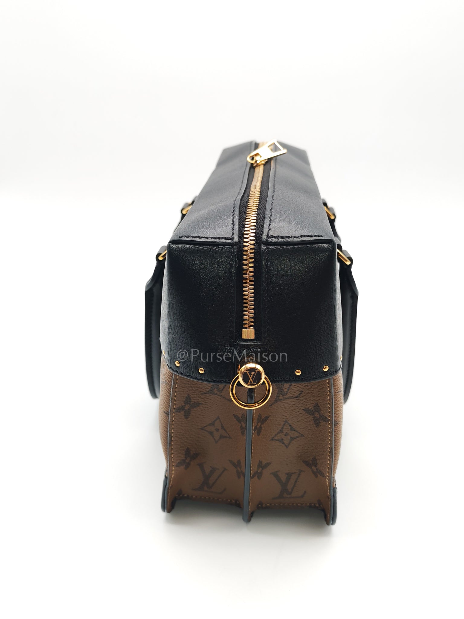 City Malle MM Monogram Reverse Canvas (Date code: BA0128) | Purse Maison Luxury Bags Shop