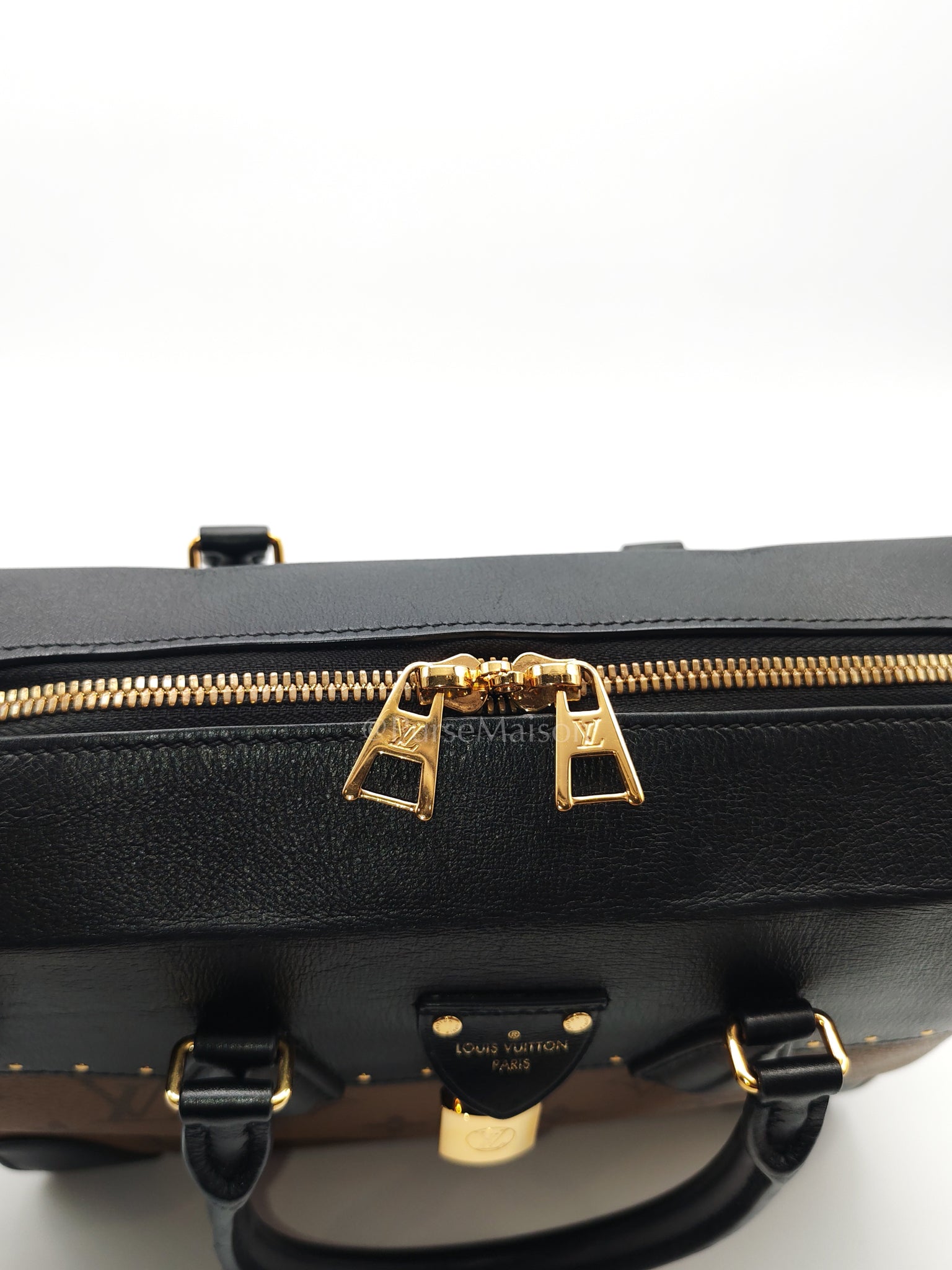 City Malle MM Monogram Reverse Canvas (Date code: BA0128) | Purse Maison Luxury Bags Shop