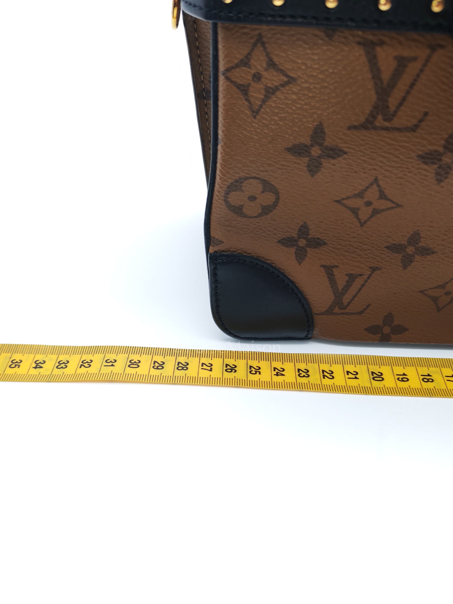 City Malle MM Monogram Reverse Canvas (Date code: BA0128) | Purse Maison Luxury Bags Shop