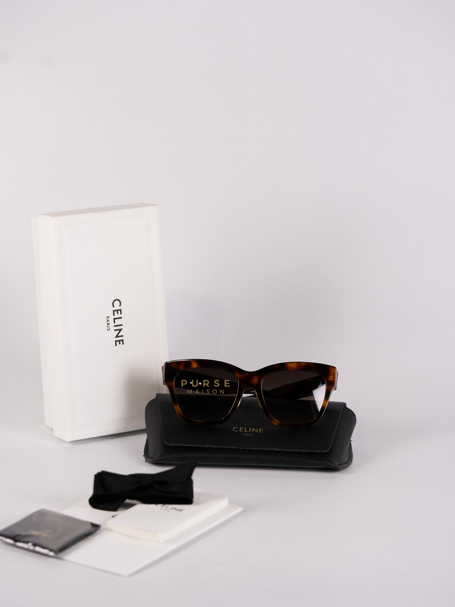 CL40253F Acetate Sunglass | Purse Maison Luxury Bags Shop