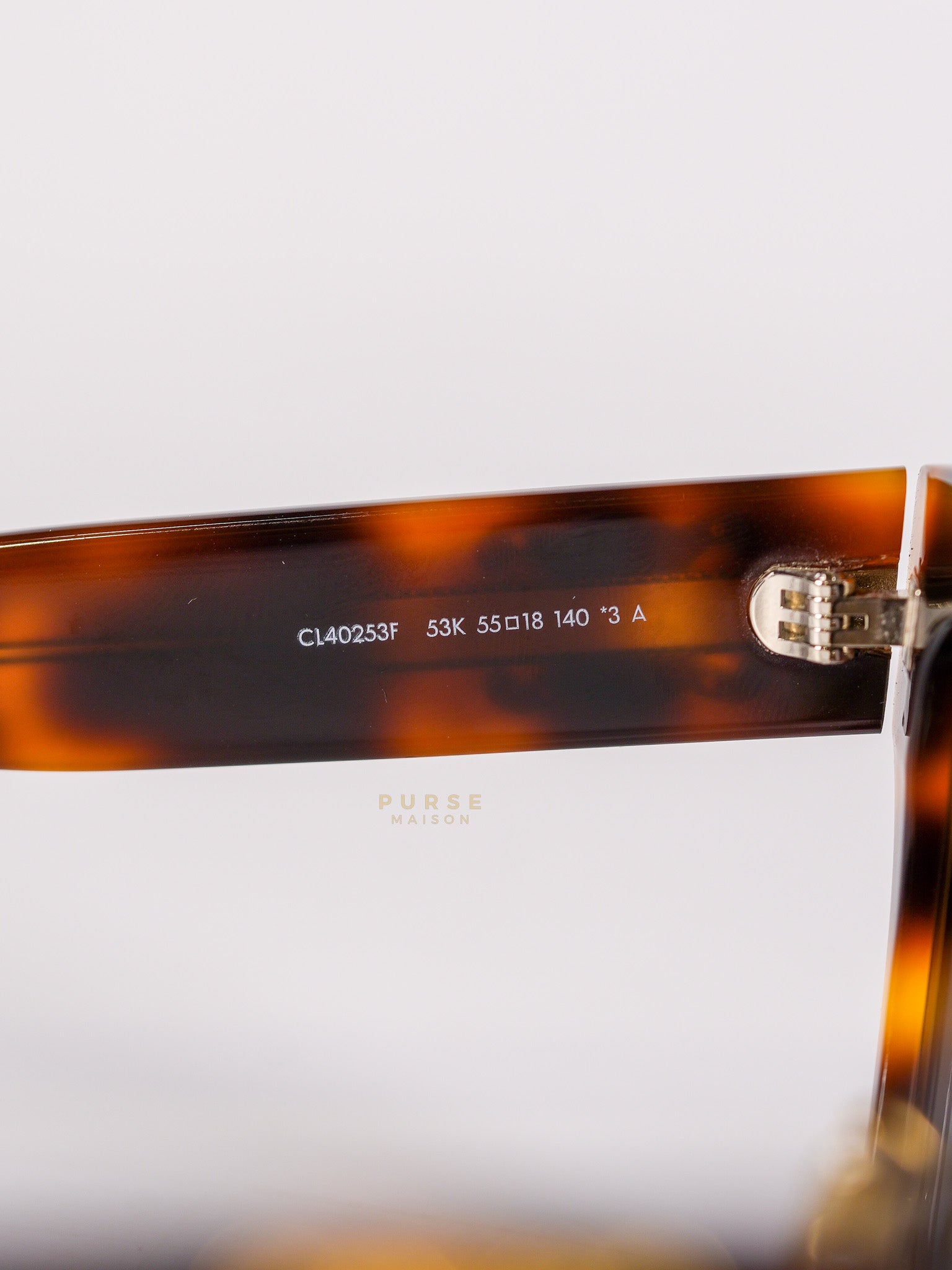 CL40253F Acetate Sunglass | Purse Maison Luxury Bags Shop