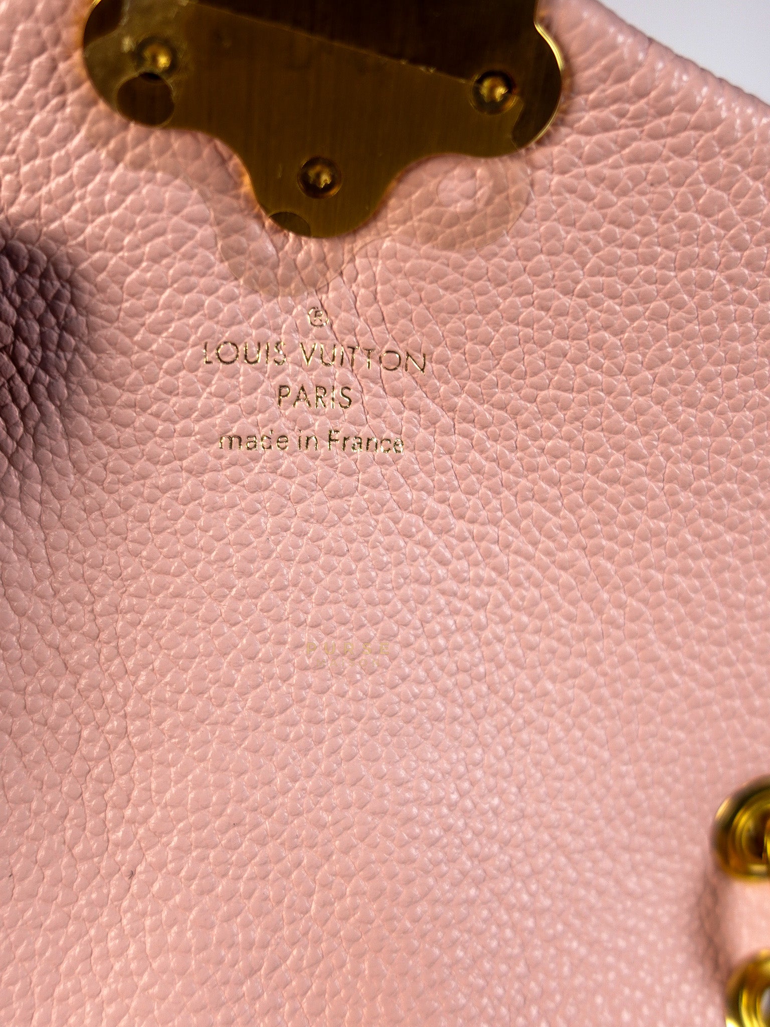 Clapton Back Pack In Brown & Pink Damier Ebene Canvas (Date Code: SR5109) | Purse Maison Luxury Bags Shop