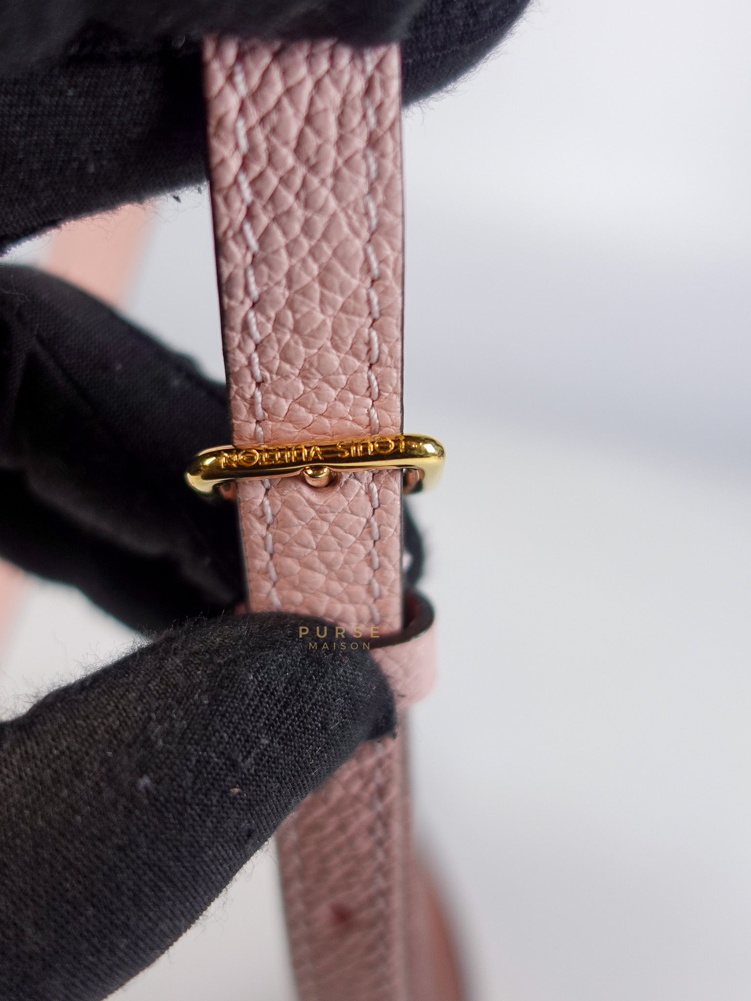 Clapton Back Pack In Brown & Pink Damier Ebene Canvas (Date Code: SR5109) | Purse Maison Luxury Bags Shop