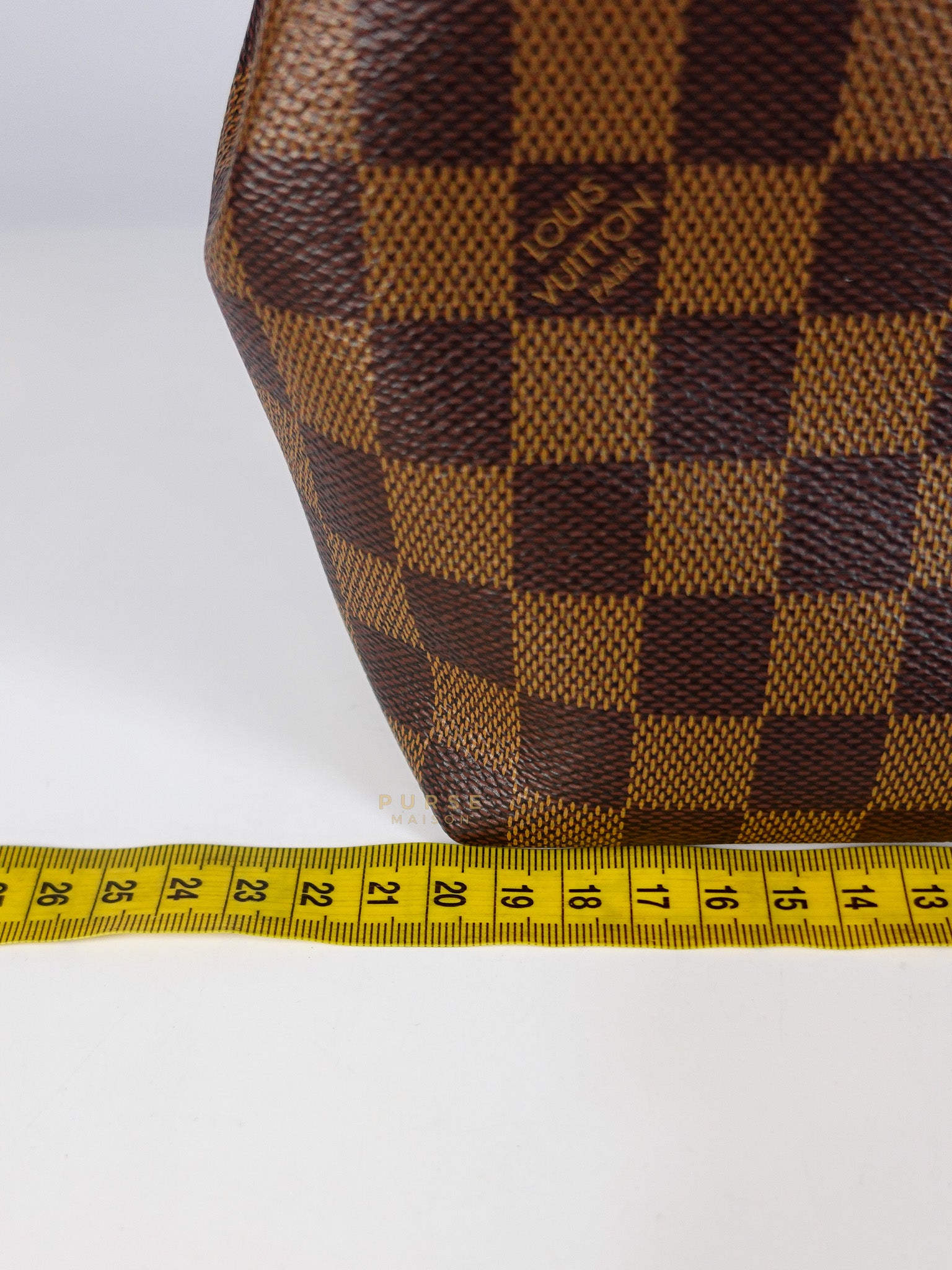 Clapton Back Pack In Brown & Pink Damier Ebene Canvas (Date Code: SR5109) | Purse Maison Luxury Bags Shop