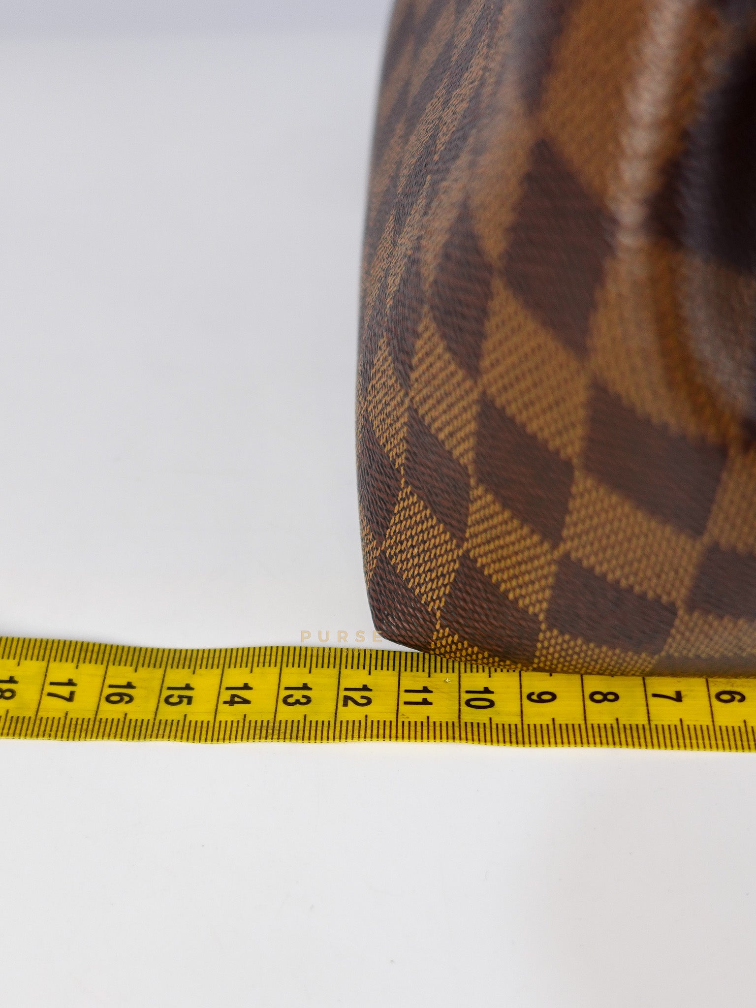 Clapton Back Pack In Brown & Pink Damier Ebene Canvas (Date Code: SR5109) | Purse Maison Luxury Bags Shop