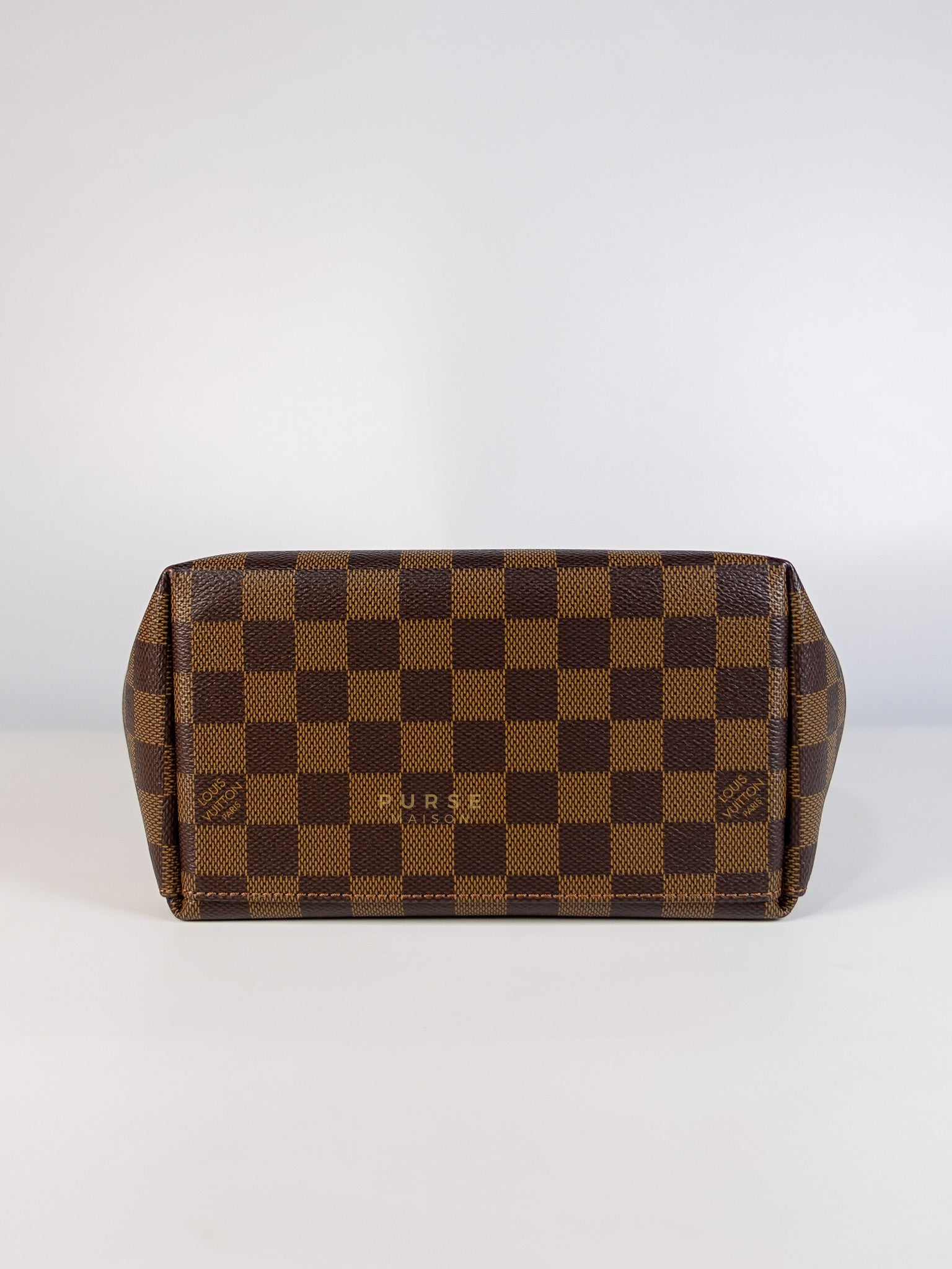 Clapton Back Pack In Brown & Pink Damier Ebene Canvas (Date Code: SR5109) | Purse Maison Luxury Bags Shop