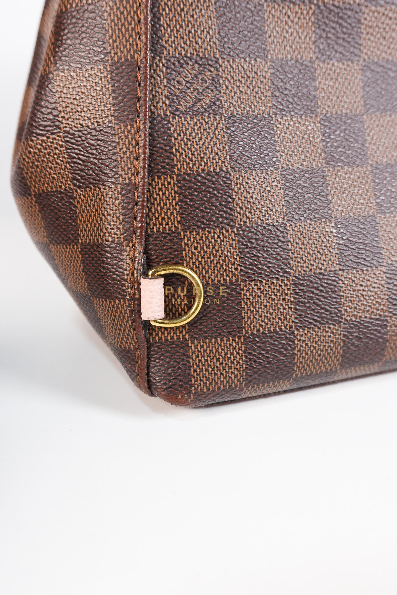 Clapton Backpack in Pink Damier Ebene Canvas (Date Code: SR 1108) | Purse Maison Luxury Bags Shop