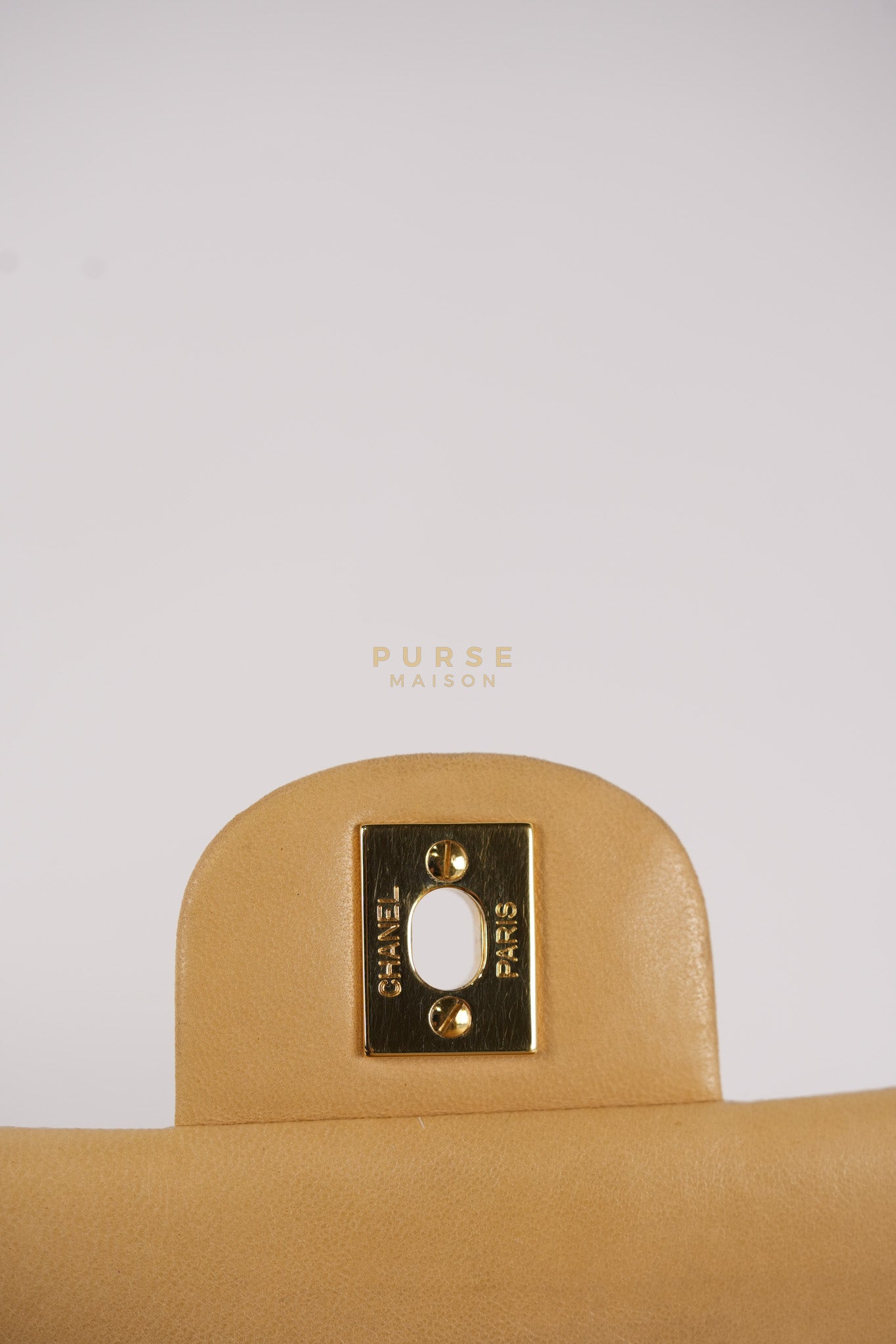 Classic Double Flap in Medium Vintage Lambskin Leather 24k Gold Hardware Series 7 | Purse Maison Luxury Bags Shop