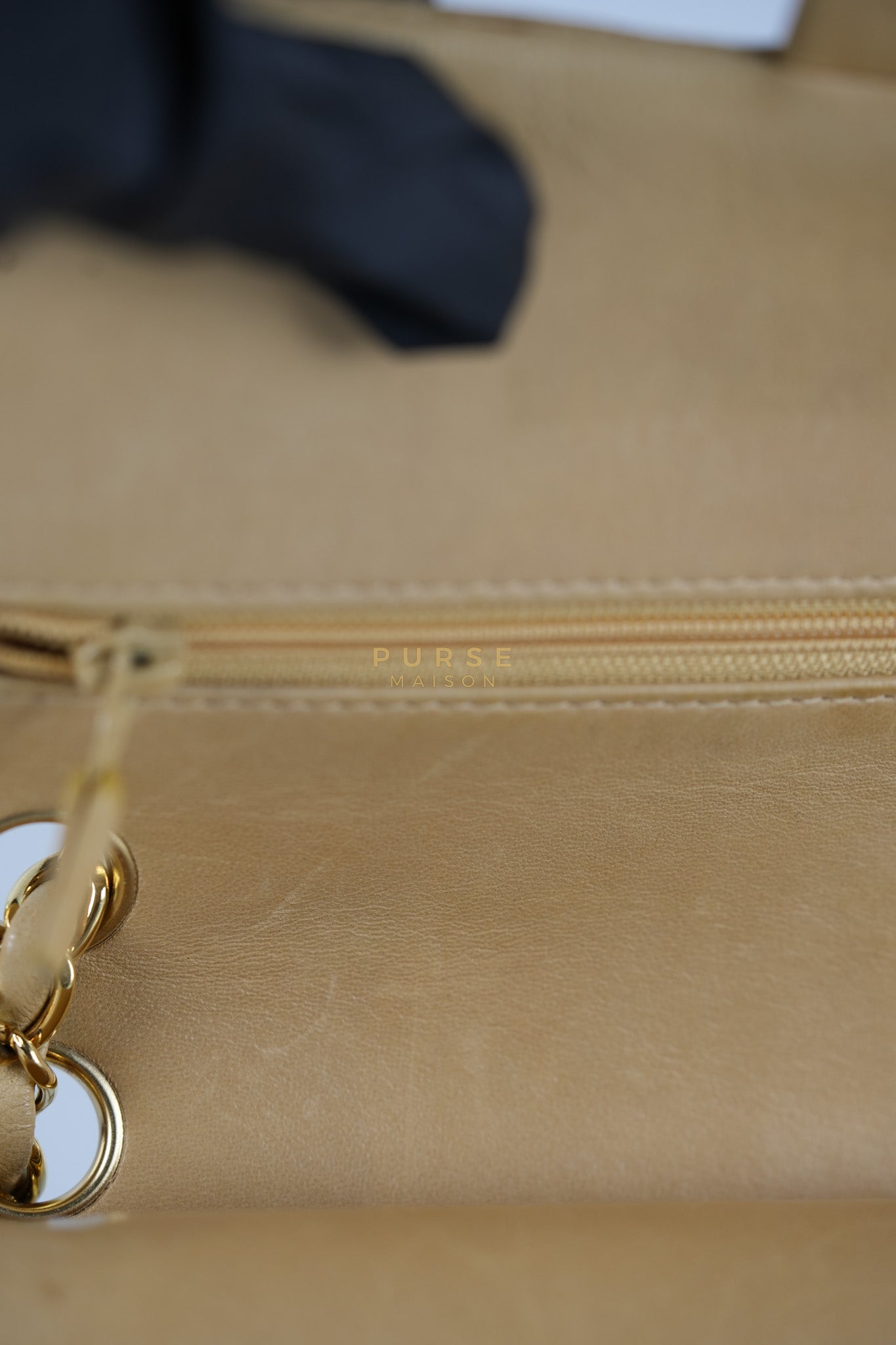 Classic Double Flap in Medium Vintage Lambskin Leather 24k Gold Hardware Series 7 | Purse Maison Luxury Bags Shop