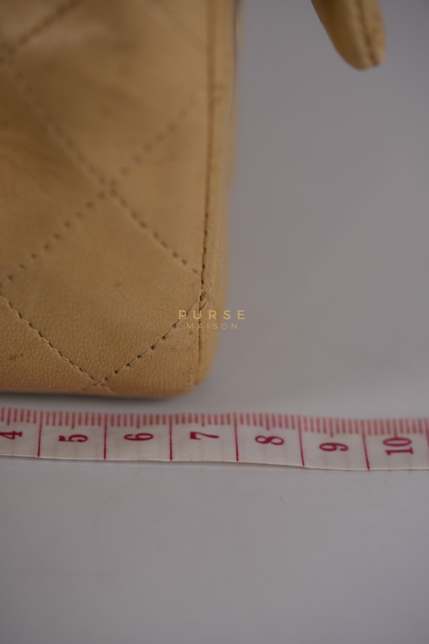 Classic Double Flap in Medium Vintage Lambskin Leather 24k Gold Hardware Series 7 | Purse Maison Luxury Bags Shop