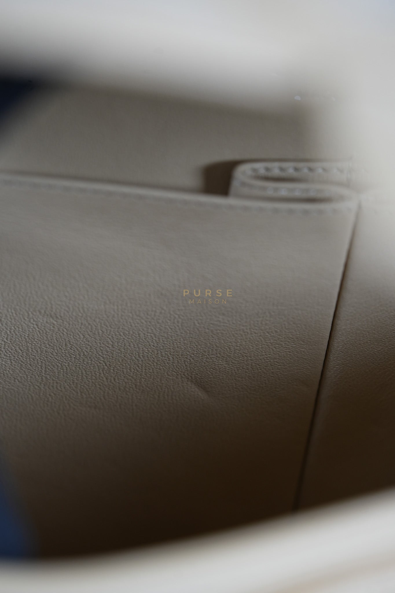 Classic Double Flap Jumbo Beige Clair Caviar Leather Silver Hardware (Series 17) | Purse Maison Luxury Bags Shop