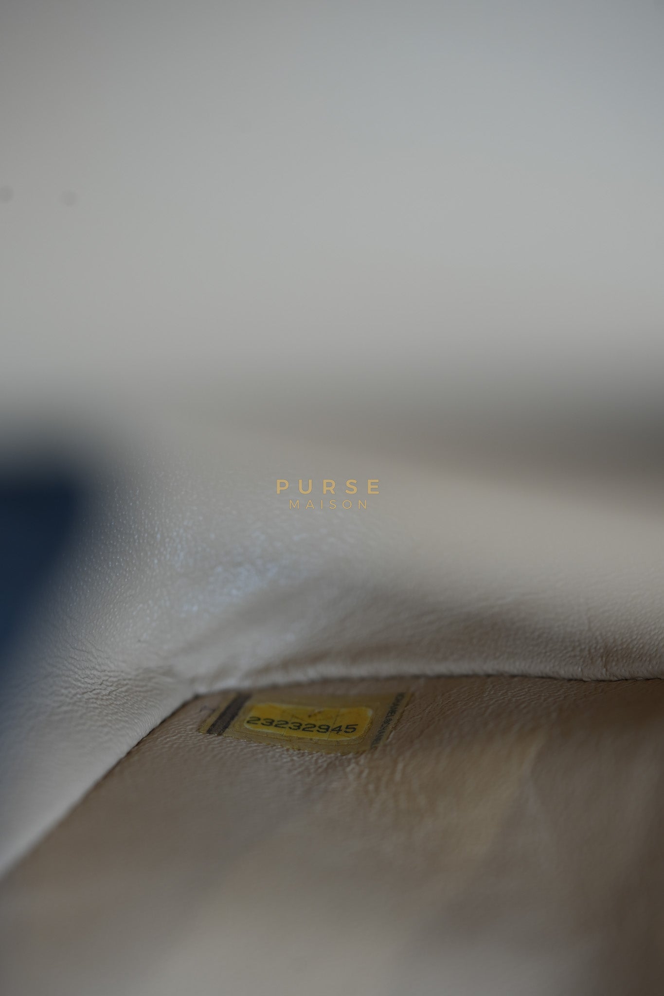 Classic Double Flap Jumbo in Beige Quilted Caviar Leather & Gold Hardware Series 23 | Purse Maison Luxury Bags Shop