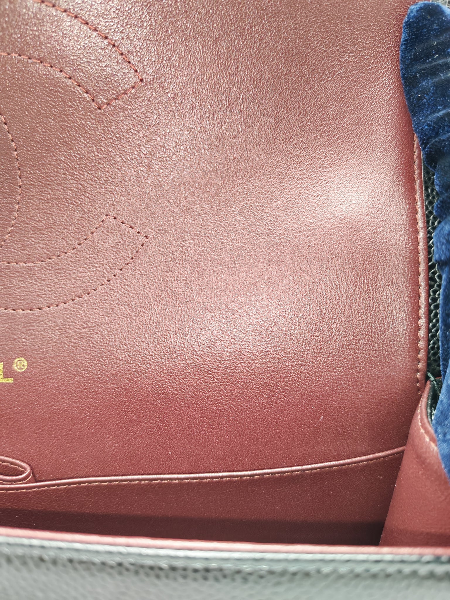 Classic Double Flap Jumbo in Black Caviar Leather and Gold Hardware Series 25 | Purse Maison Luxury Bags Shop