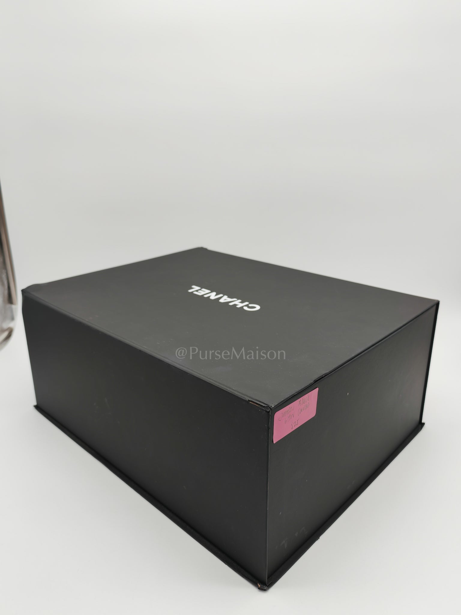 Classic Double Flap Jumbo in Black Caviar Leather and Gold Hardware Series 25 | Purse Maison Luxury Bags Shop