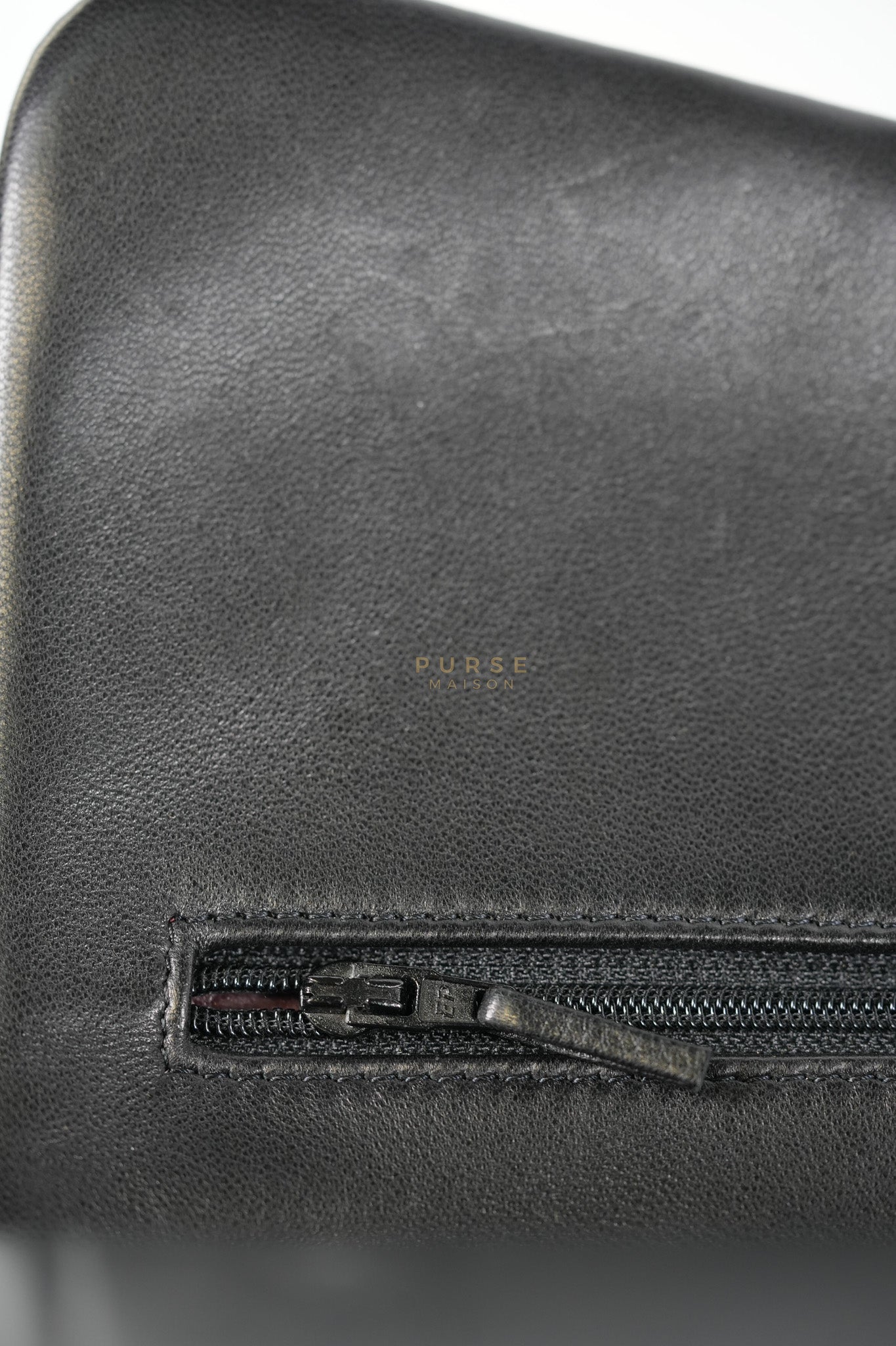 Classic Double Flap Jumbo in Black Lambskin Leather Gold Hardware (Series 14) | Purse Maison Luxury Bags Shop