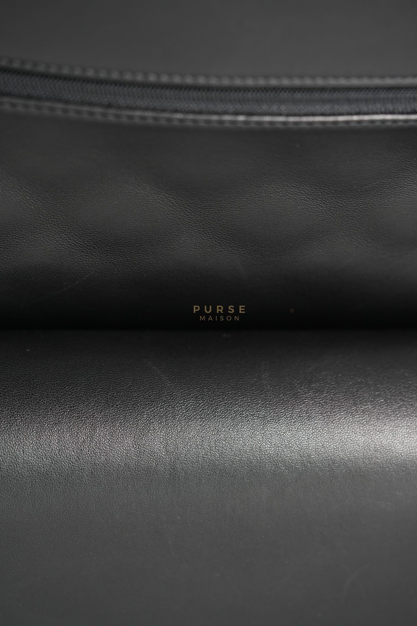Classic Double Flap Jumbo in Black Lambskin Leather Gold Hardware (Series 14) | Purse Maison Luxury Bags Shop