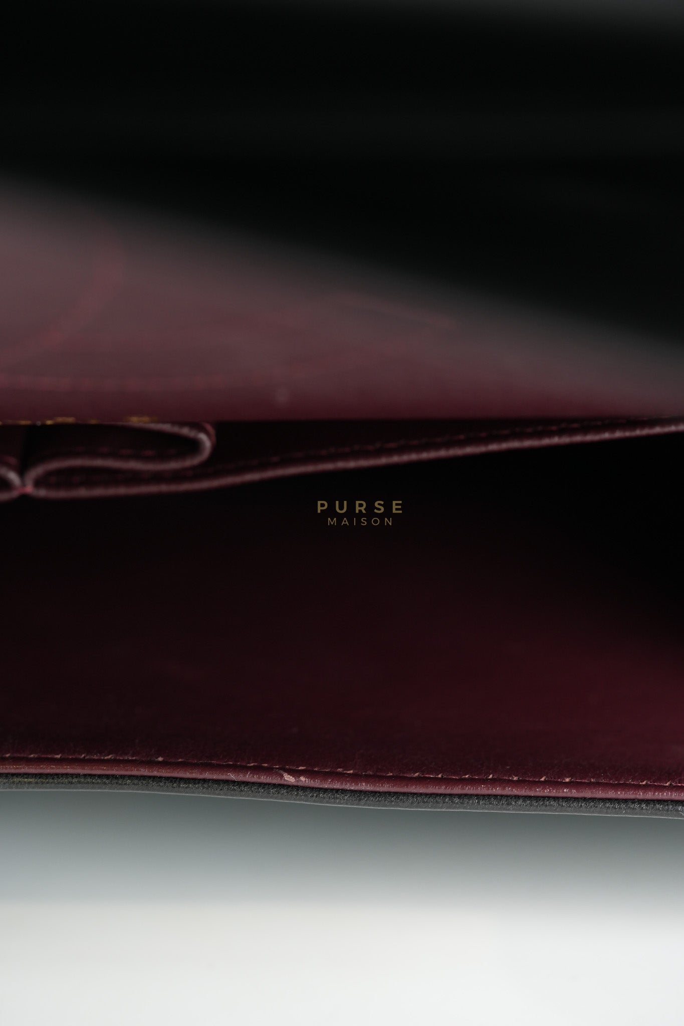 Classic Double Flap Jumbo in Black Lambskin Leather Gold Hardware (Series 14) | Purse Maison Luxury Bags Shop