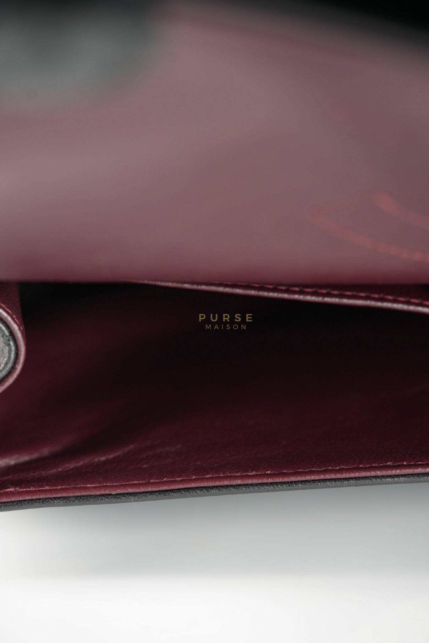 Classic Double Flap Jumbo in Black Lambskin Leather Gold Hardware (Series 14) | Purse Maison Luxury Bags Shop