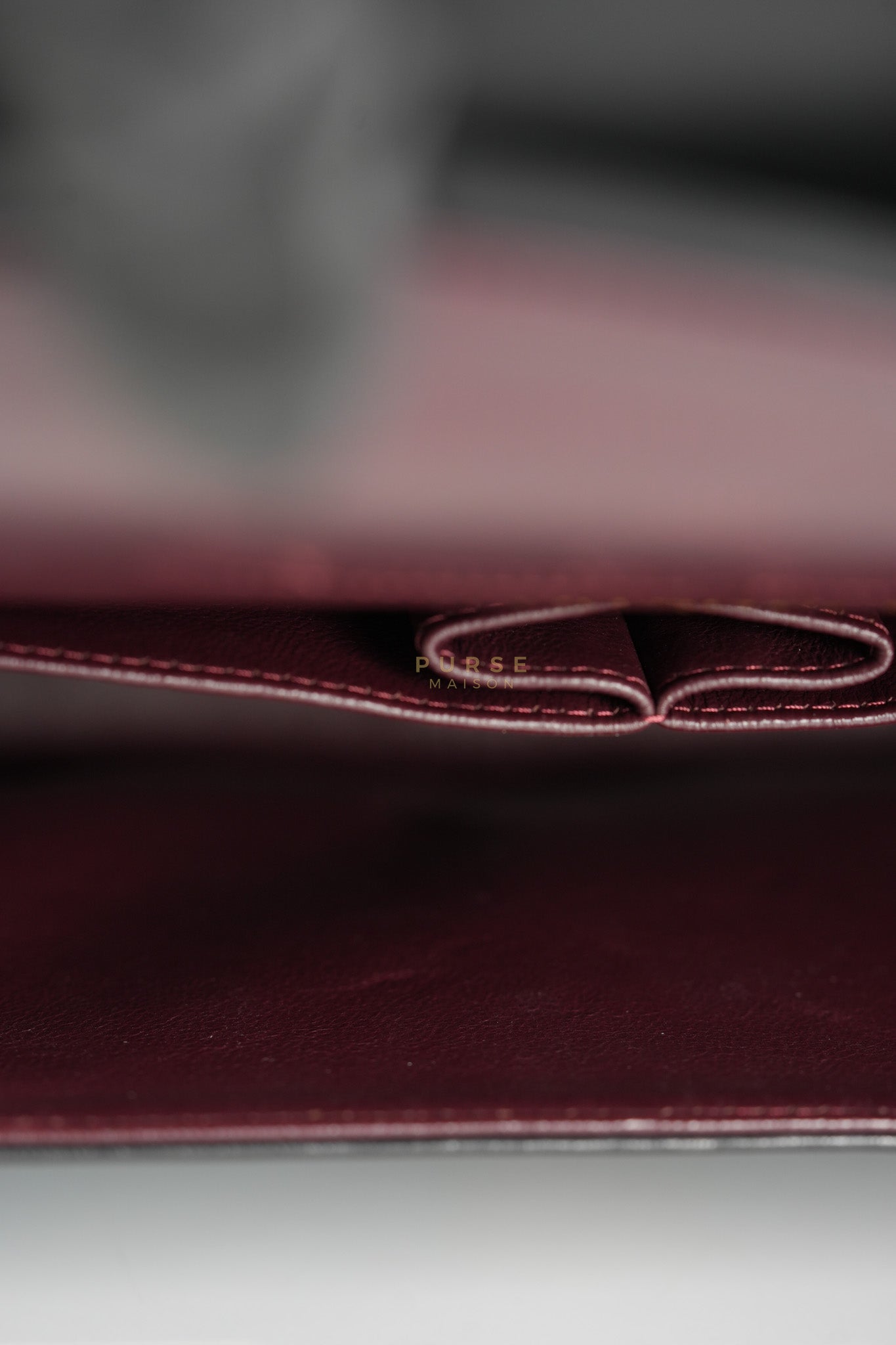 Classic Double Flap Jumbo in Black Lambskin Leather Gold Hardware (Series 14) | Purse Maison Luxury Bags Shop