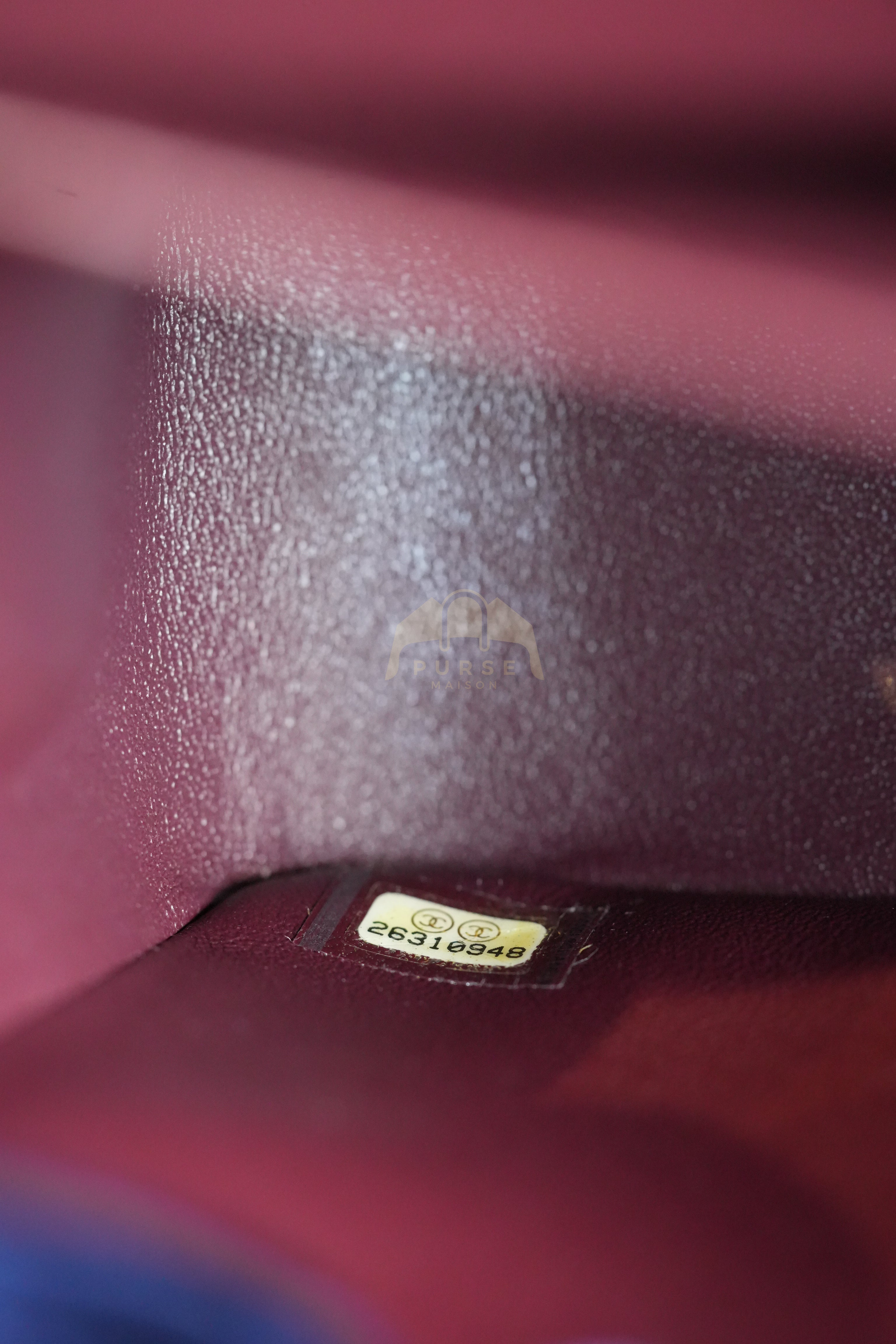 Classic Double Flap Jumbo in Black Quilted Caviar Leather and Gold Hardware Series 26 | Purse Maison Luxury Bags Shop