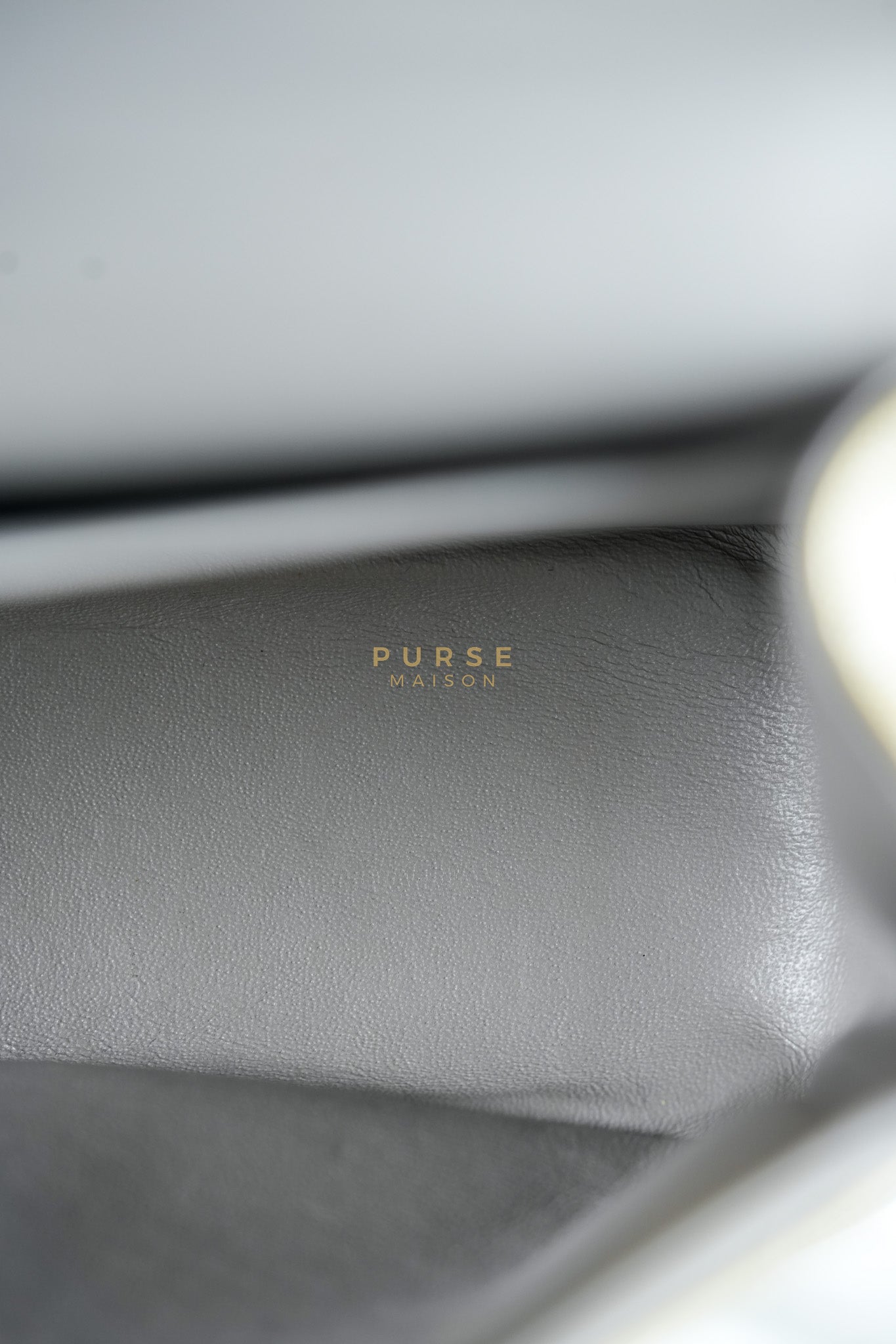 Classic Double Flap Jumbo in Gold Quilted Patent Leather & Silver Hardware Series 17 | Purse Maison Luxury Bags Shop