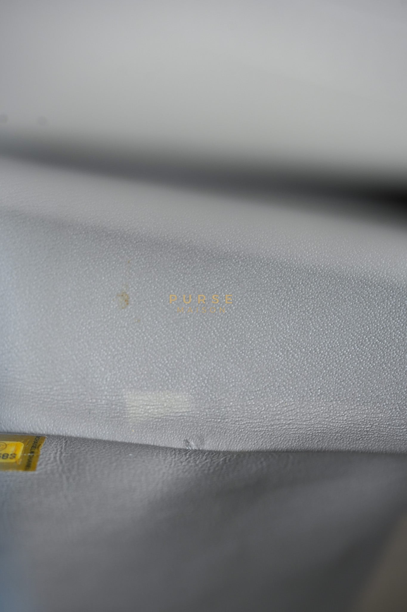 Classic Double Flap Jumbo in Gold Quilted Patent Leather & Silver Hardware Series 17 | Purse Maison Luxury Bags Shop