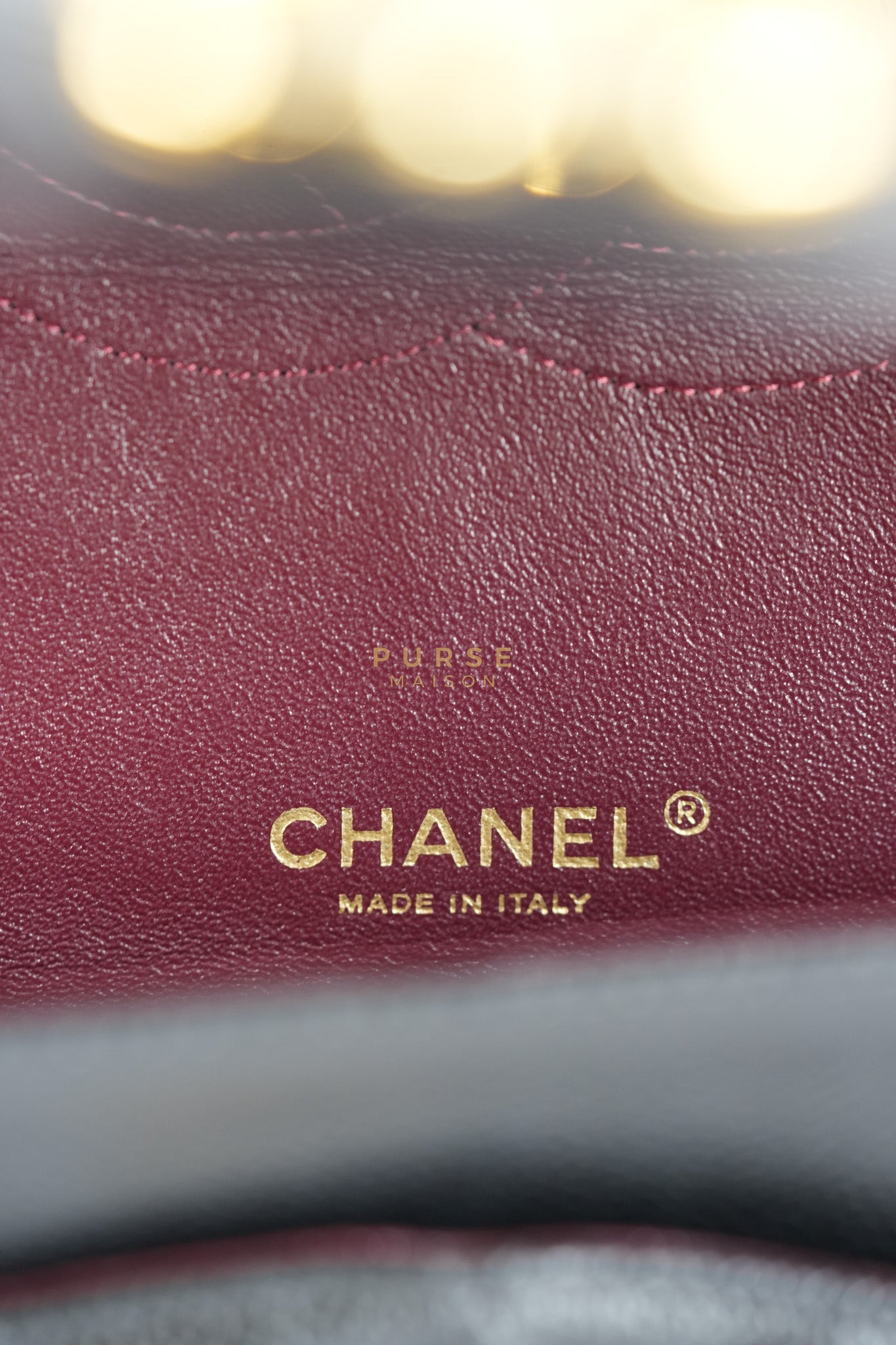 Classic Double Flap Maxi in Black Caviar Leather and Gold Hardware Series 19 | Purse Maison Luxury Bags Shop