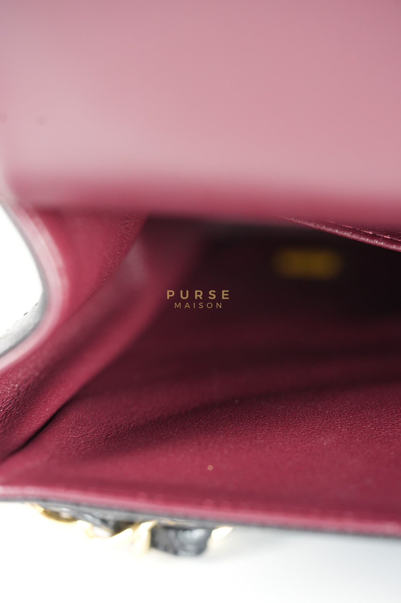 Classic Double Flap Maxi in Black Caviar Leather and Gold Hardware Series 19 | Purse Maison Luxury Bags Shop