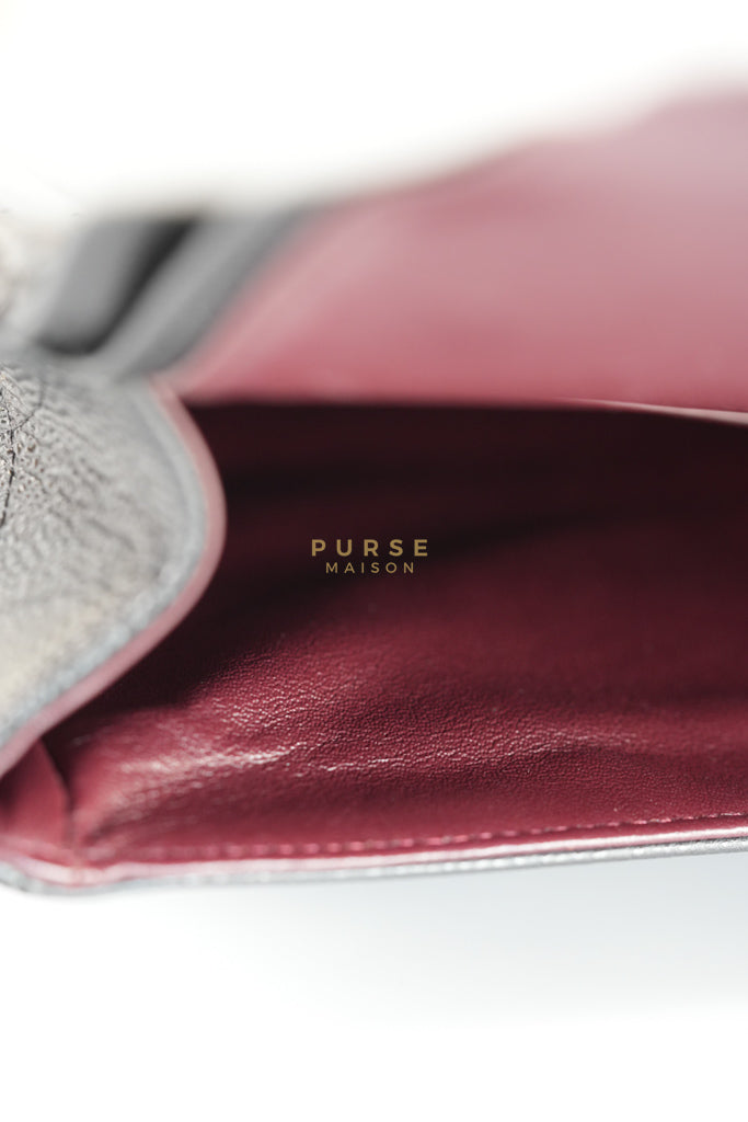 Classic Double Flap Maxi in Black Caviar Leather & Gold Hardware (Series 15) | Purse Maison Luxury Bags Shop