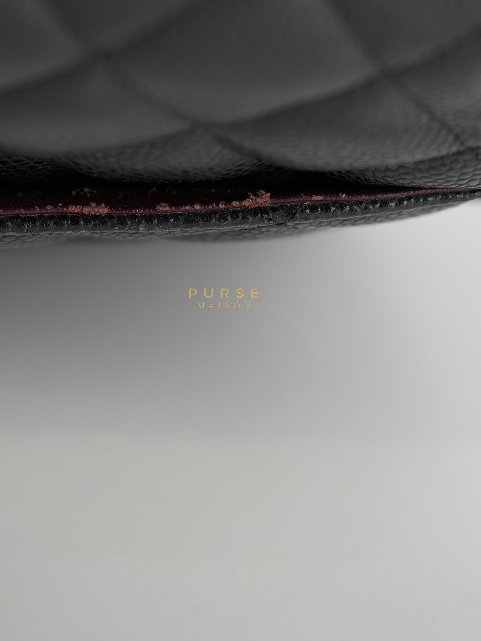 Classic Double Flap Maxi in Black Caviar Leather & Gold Hardware (Series 19) | Purse Maison Luxury Bags Shop