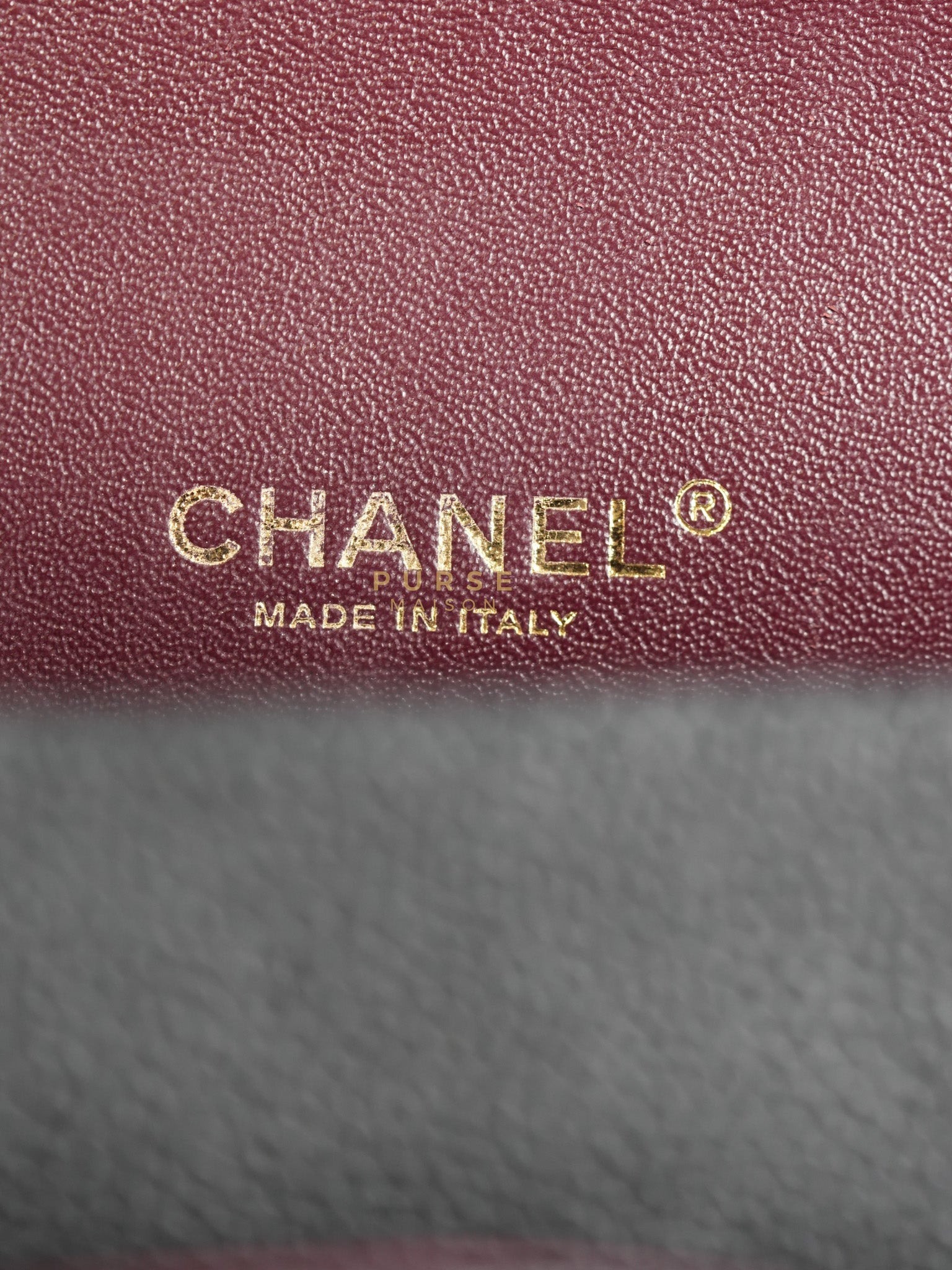 Classic Double Flap Maxi in Black Caviar Leather & Gold Hardware (Series 19) | Purse Maison Luxury Bags Shop