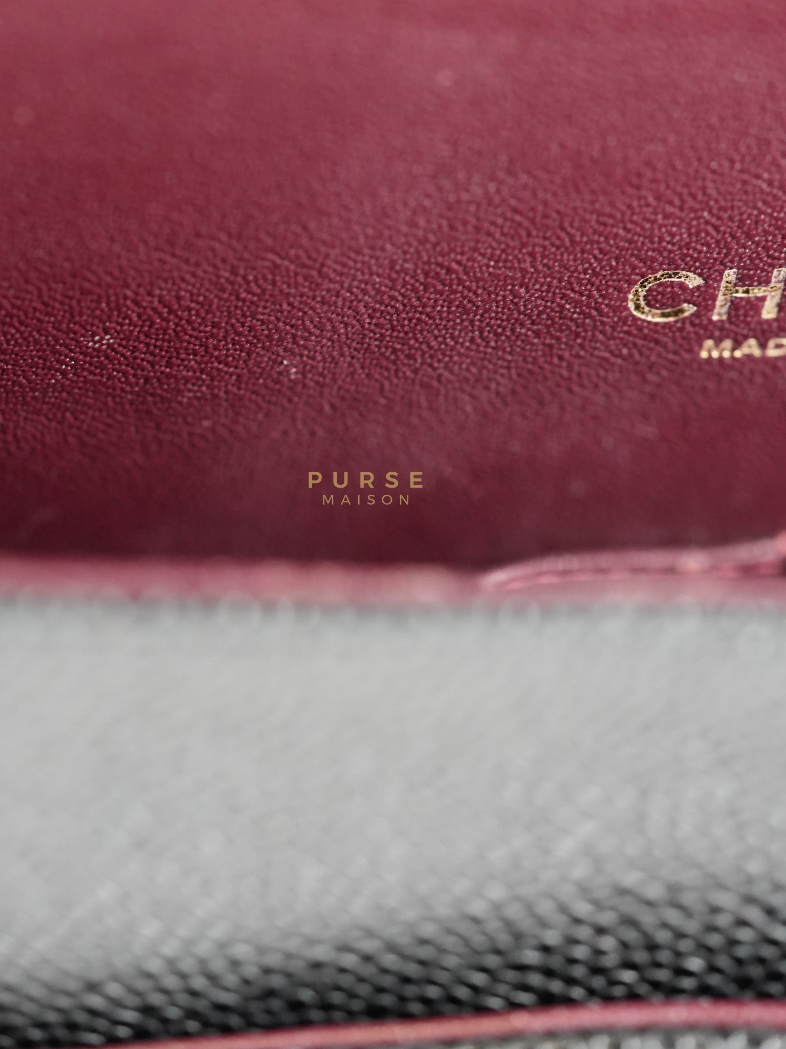 Classic Double Flap Maxi in Black Caviar Leather & Gold Hardware (Series 19) | Purse Maison Luxury Bags Shop