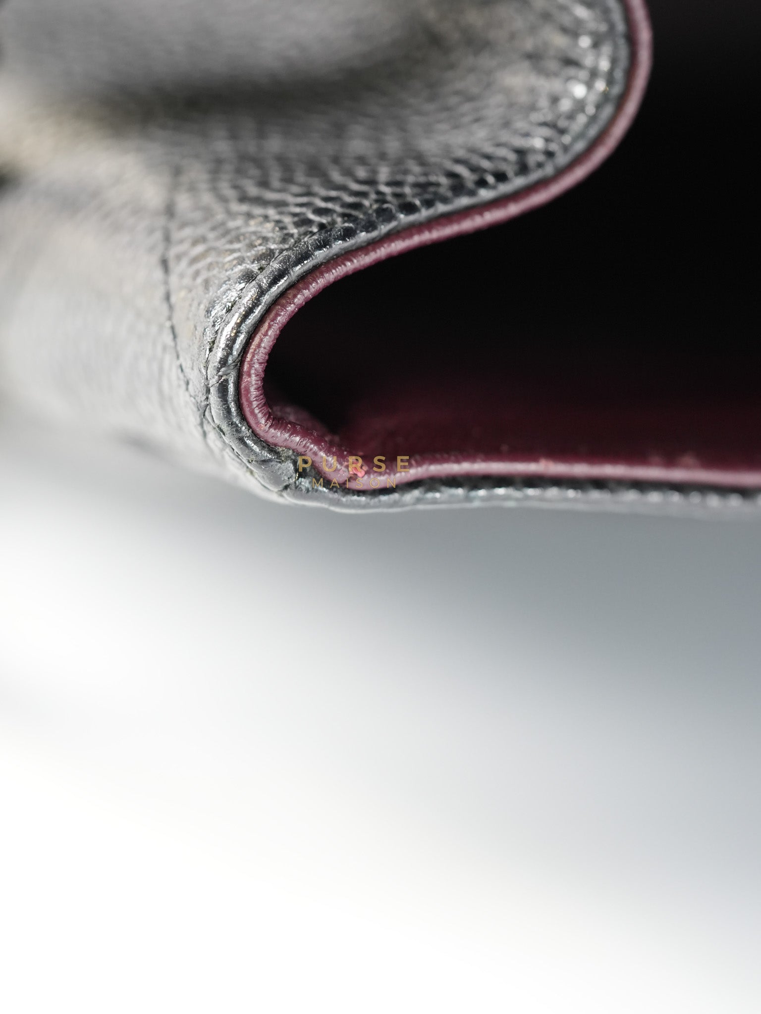 Classic Double Flap Maxi in Black Caviar Leather & Gold Hardware (Series 19) | Purse Maison Luxury Bags Shop