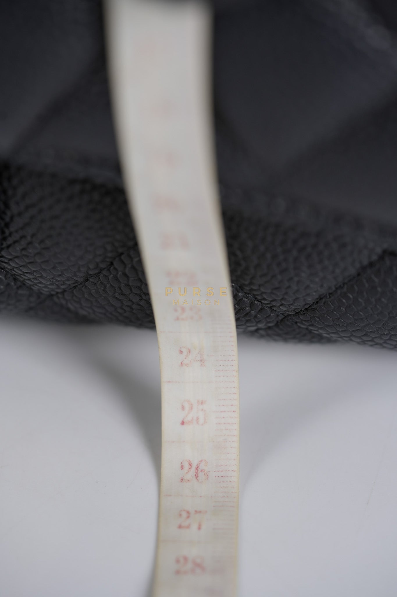 Classic Double Flap Maxi in Black Caviar Leather & Gold Hardware (Series 19) | Purse Maison Luxury Bags Shop