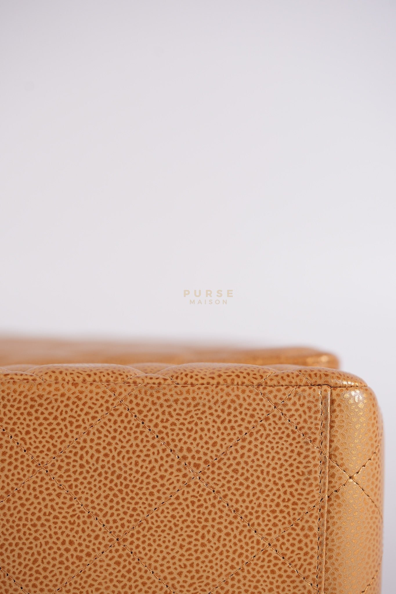 Classic Double Flap Maxi Metallic in Caviar Leather and Silver Hardware Series 14 | Purse Maison Luxury Bags Shop