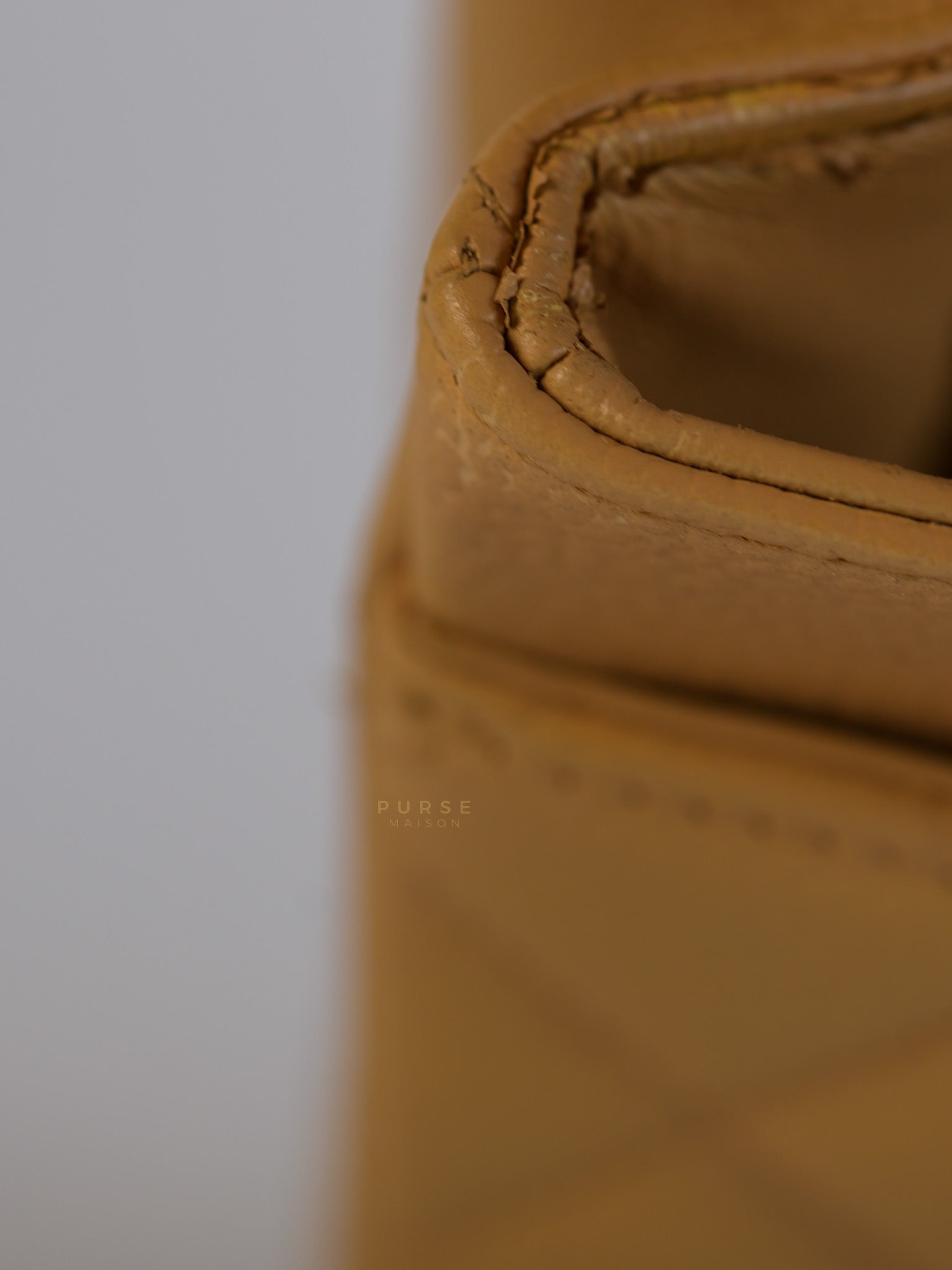 Classic Double Flap Medium Beige Clair Quilted Caviar Leather and Silver Hardware Series 19 (Repainted) | Purse Maison Luxury Bags Shop