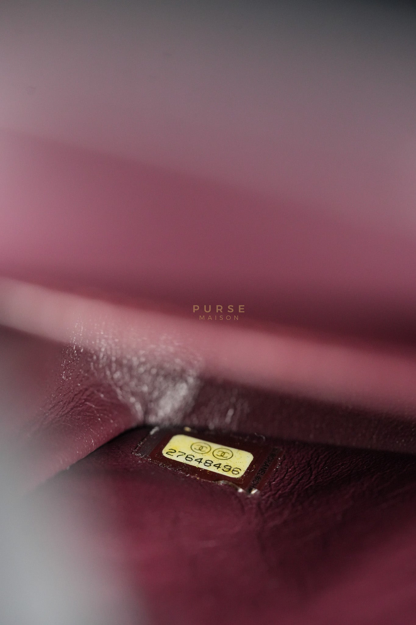 Classic Double Flap Medium in Black Lambskin Leather and Silver Hardware Series 27 | Purse Maison Luxury Bags Shop