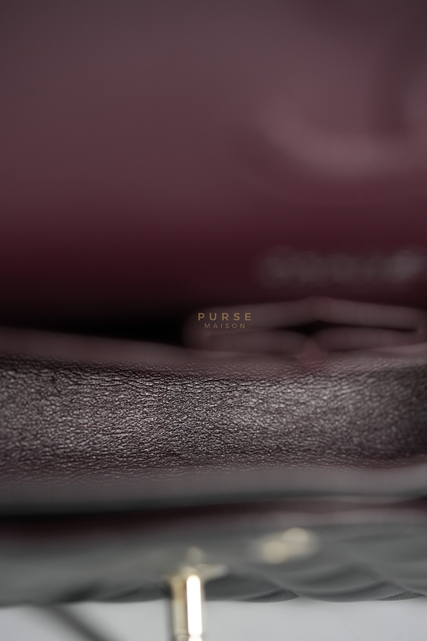 Classic Double Flap Medium in Black Lambskin Leather and Silver Hardware Series 27 | Purse Maison Luxury Bags Shop